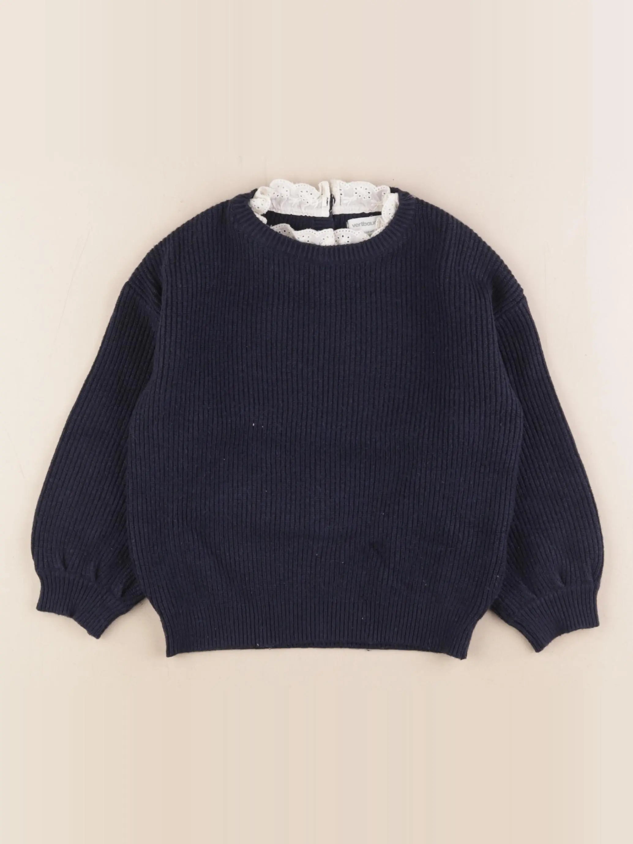 Vertbaudet - pull bleu - 5 ans