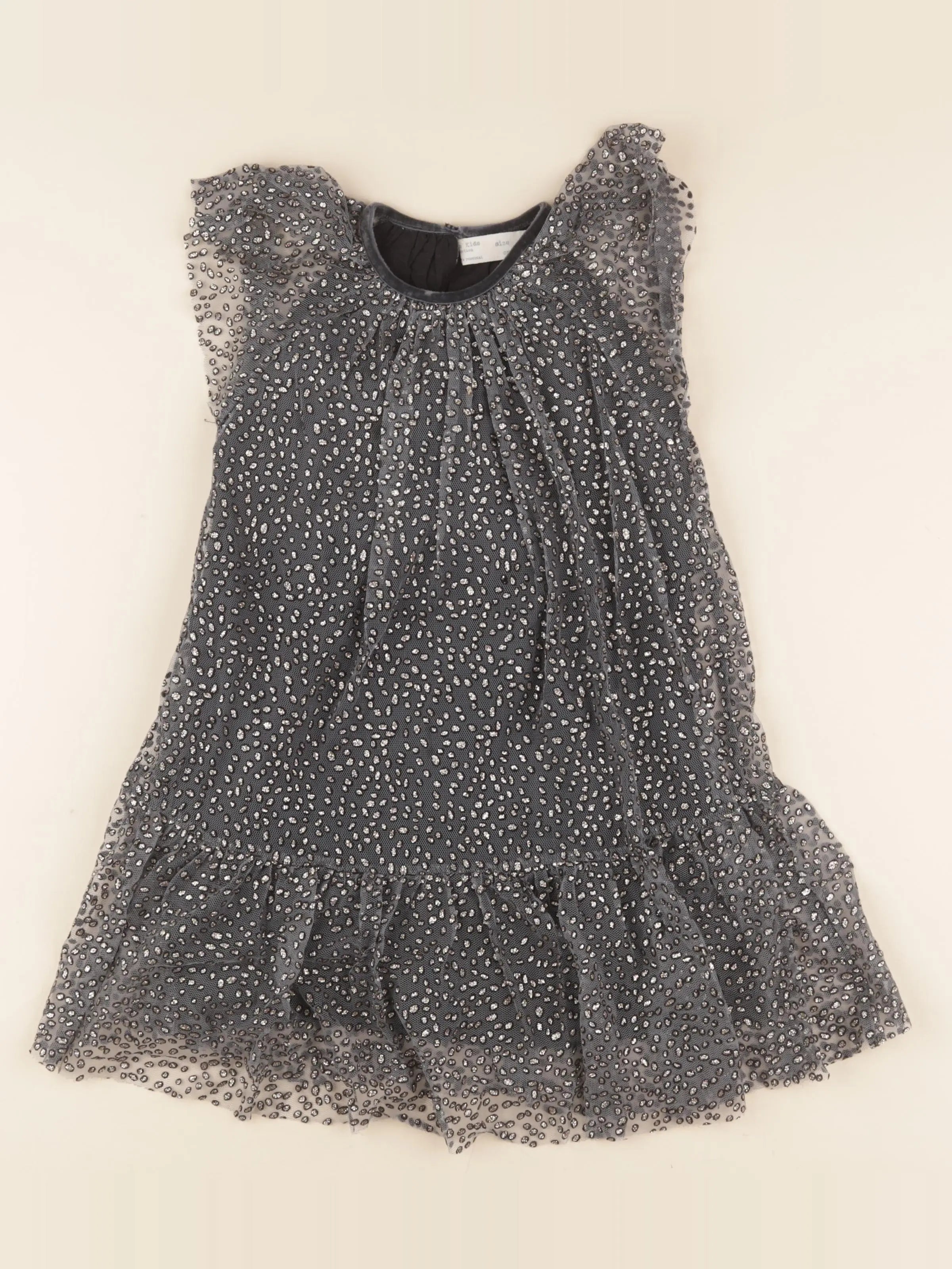 Zara - robe gris - 5 ans
