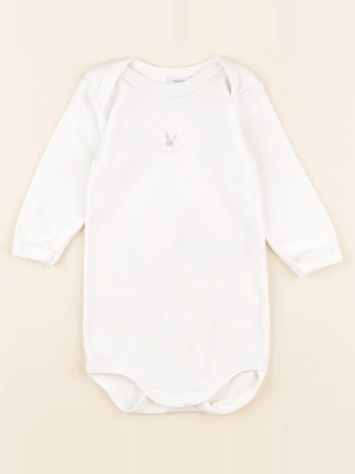 Petit Bateau - body blanc - 3 mois