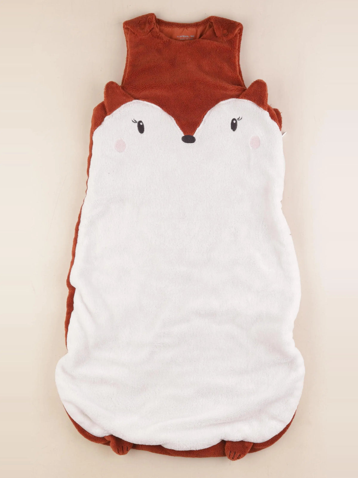 Vertbaudet - gigoteuse TOG 3 blanc, marron - 6/18 mois