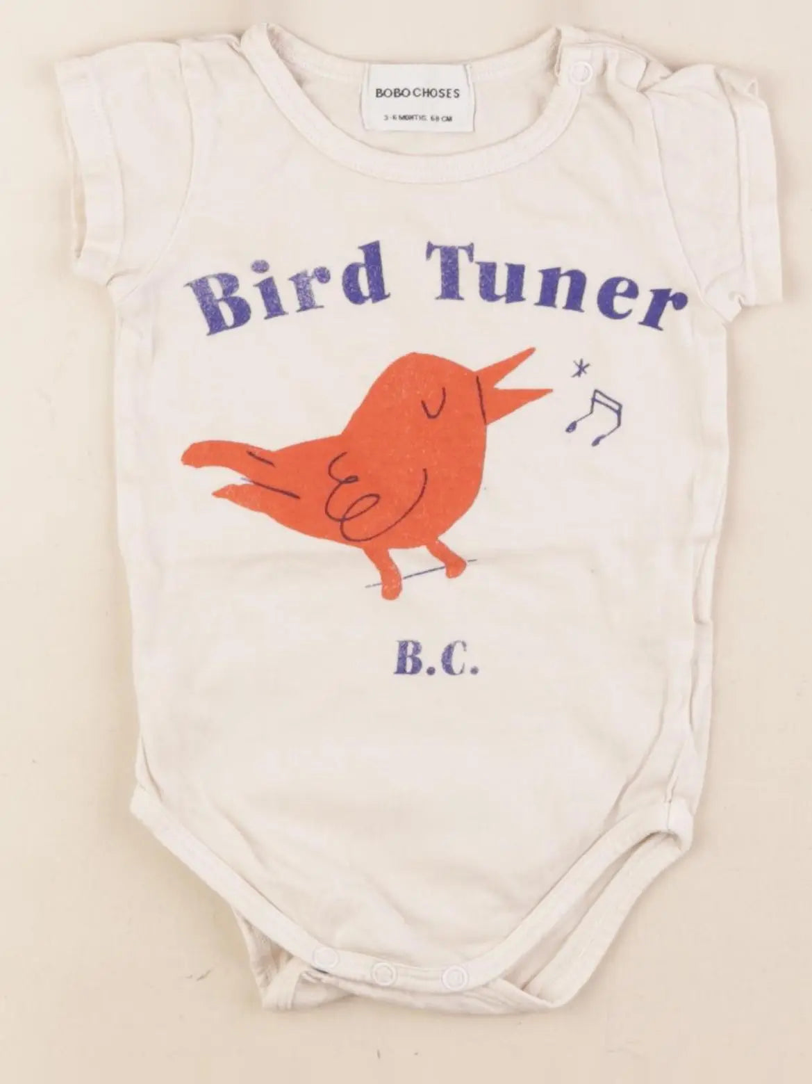 Bobo Choses - body beige - 3/6 mois