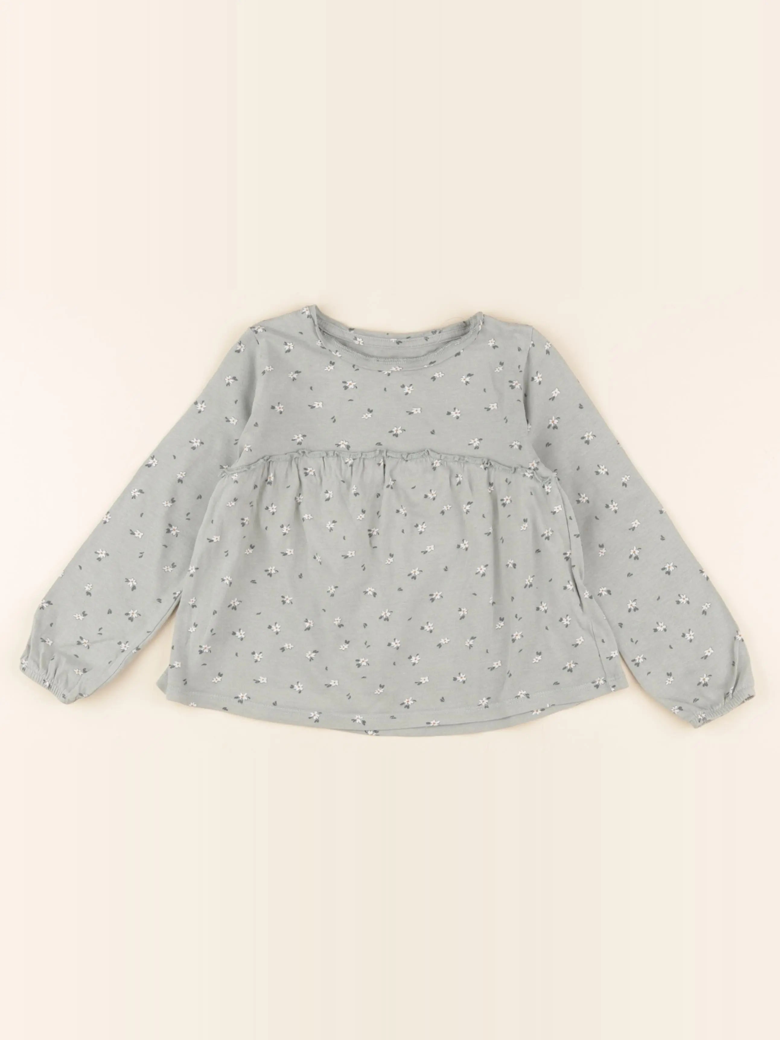 Vertbaudet - tee-shirt bleu - 3 ans
