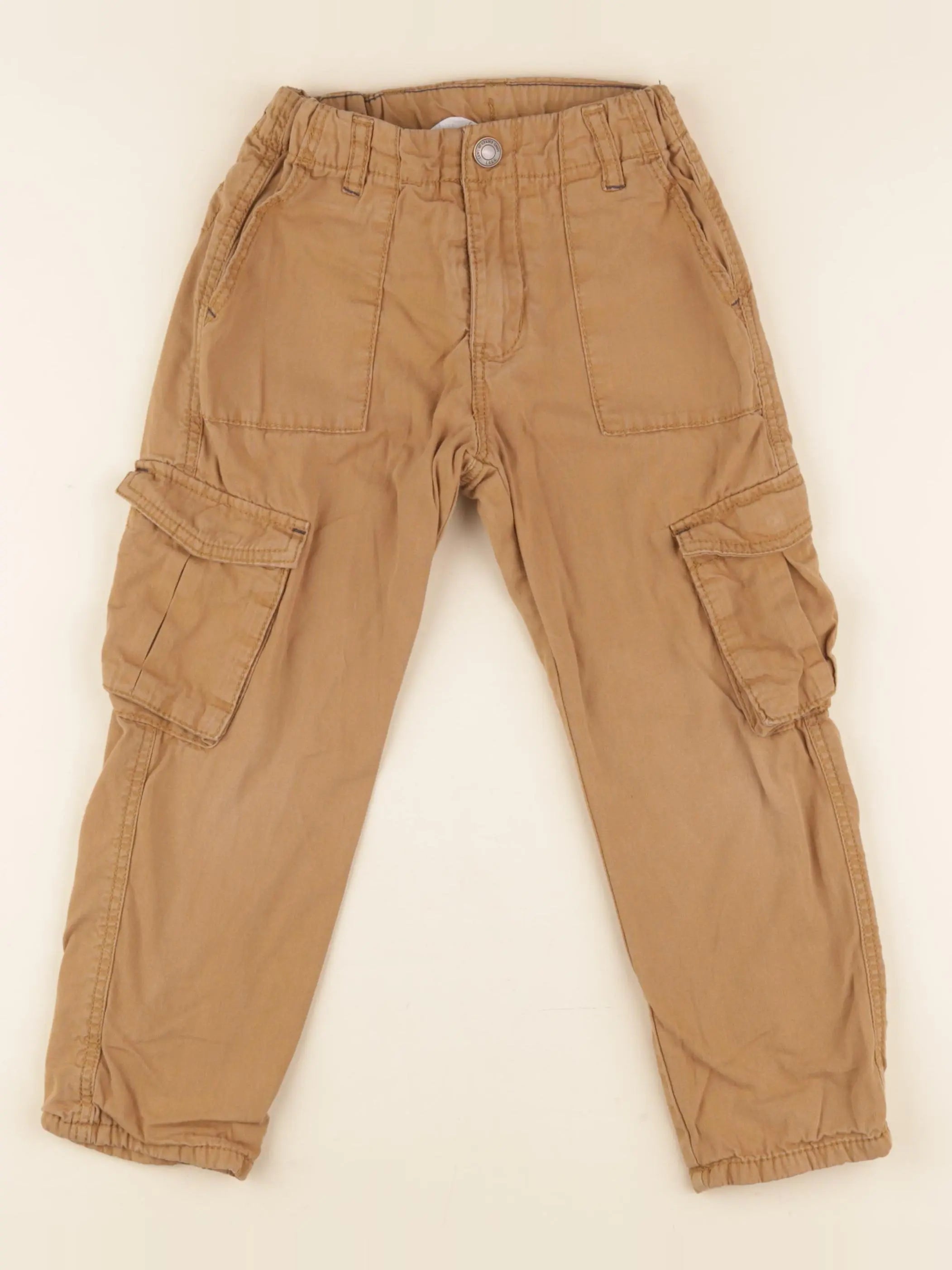 H&M - pantalon doublé marron - 5 ans