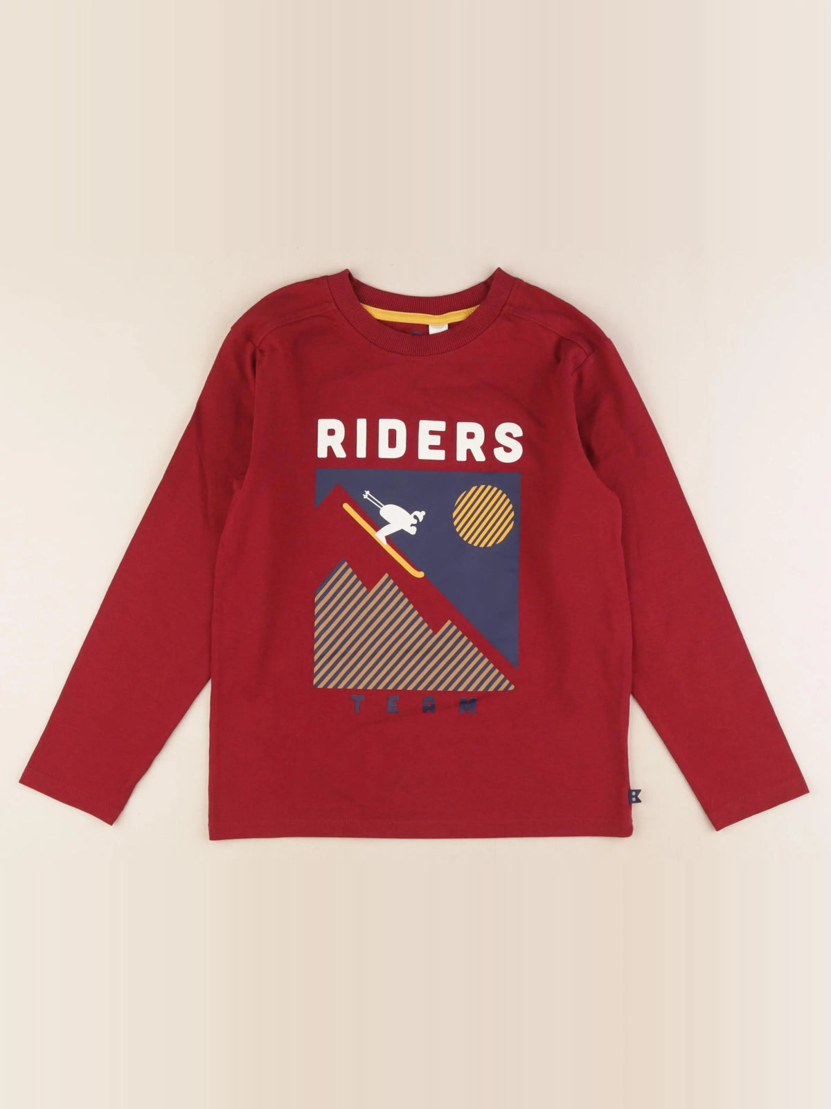Okaidi - tee-shirt rouge - 8 ans