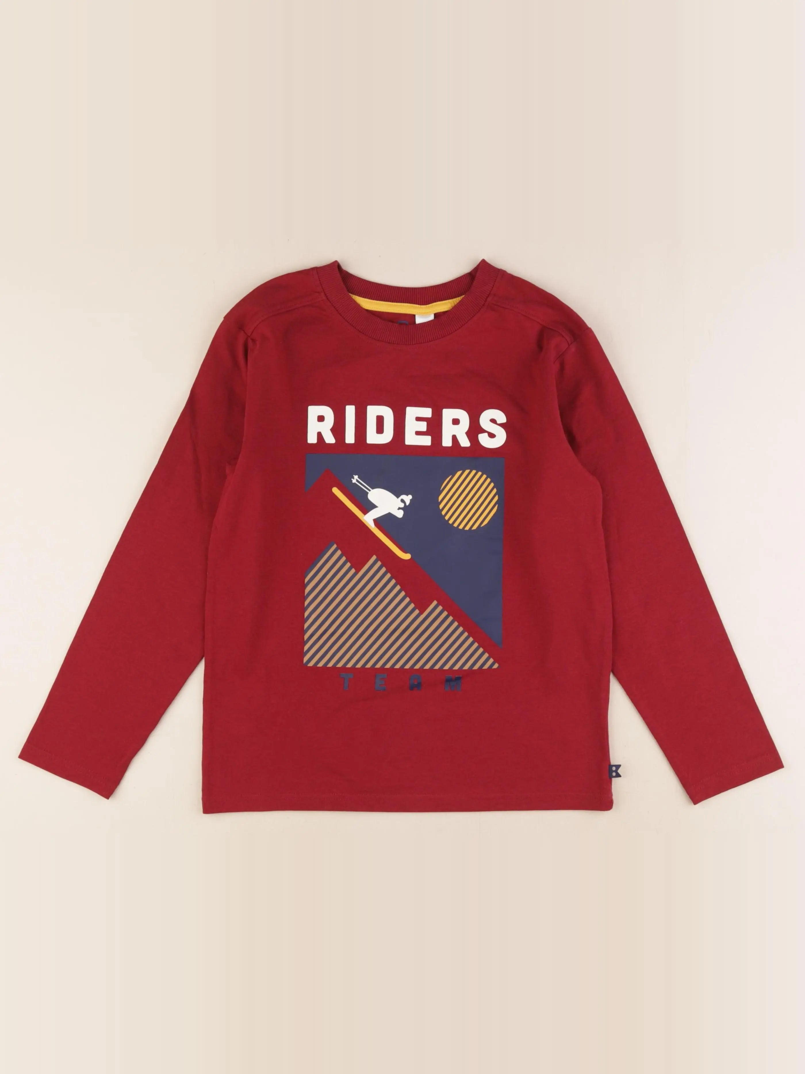 Okaidi - tee-shirt rouge - 8 ans