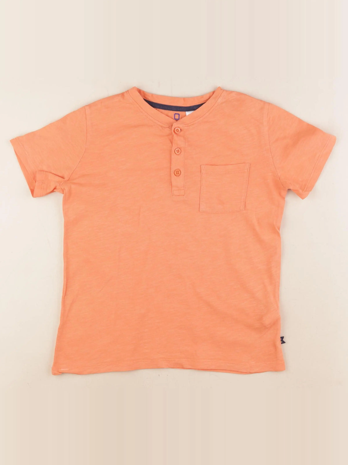 Okaidi - tee-shirt orange - 8 ans