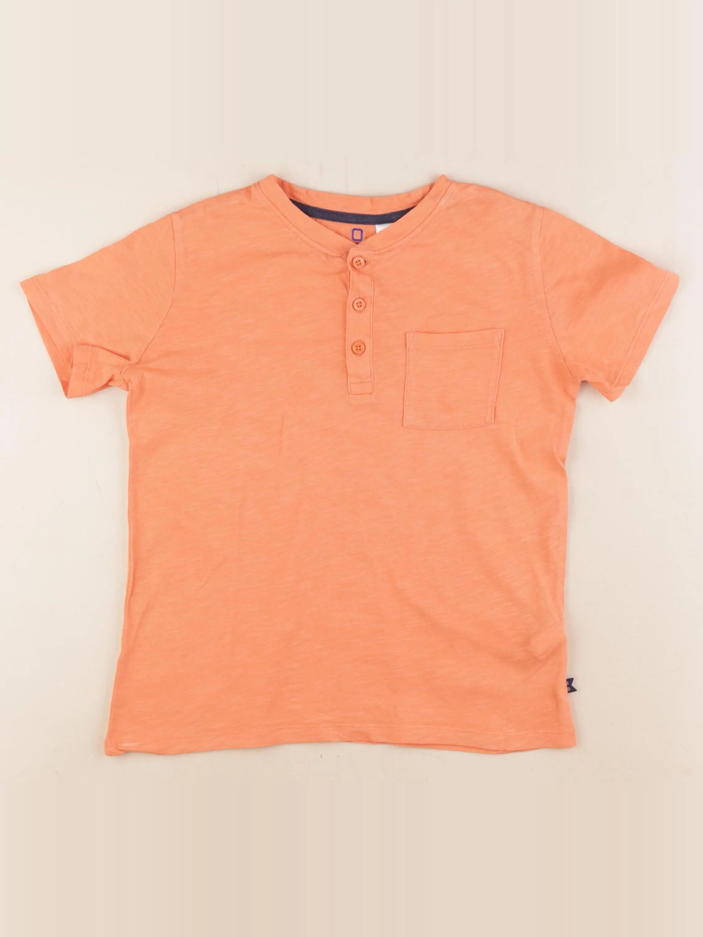 Okaidi - tee-shirt orange - 8 ans