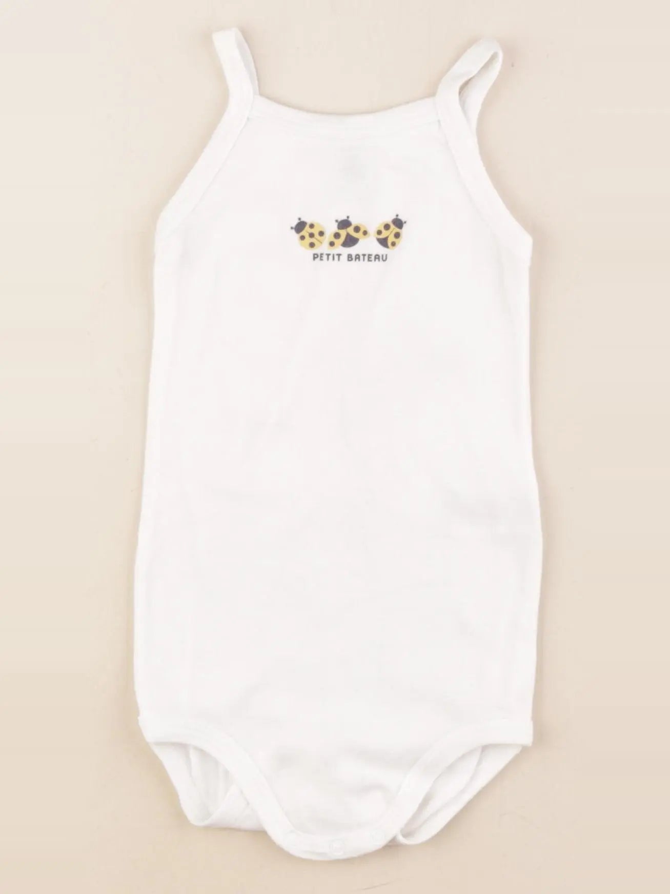 Petit Bateau - body blanc - 18 mois