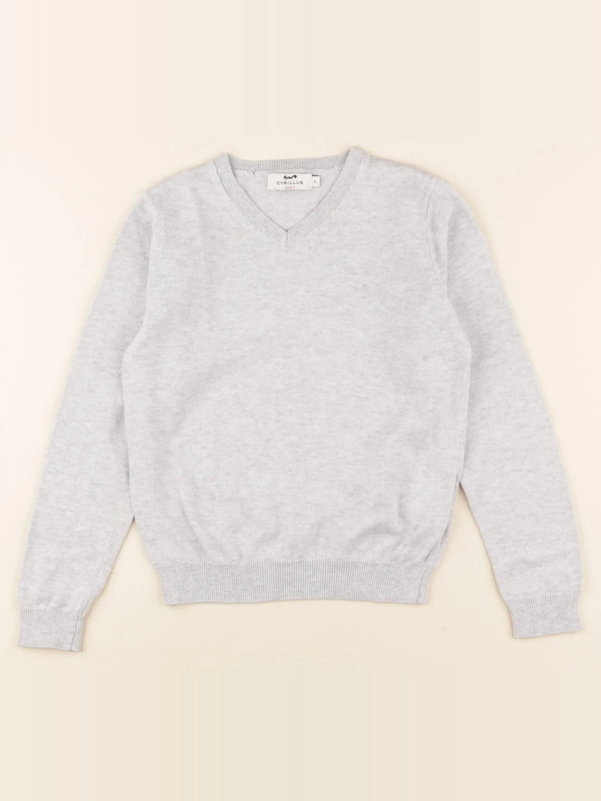 Cyrillus - pull gris - 10 ans