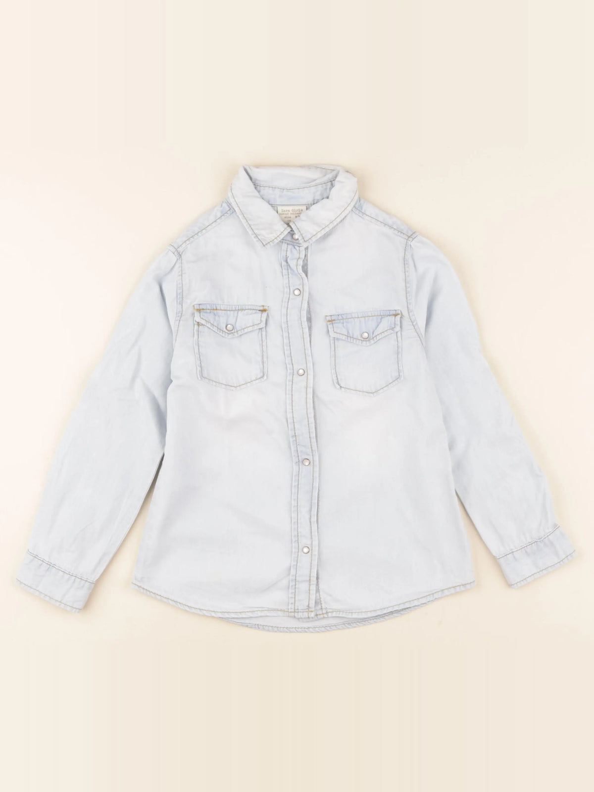 Zara - chemise bleu - 5/6 ans