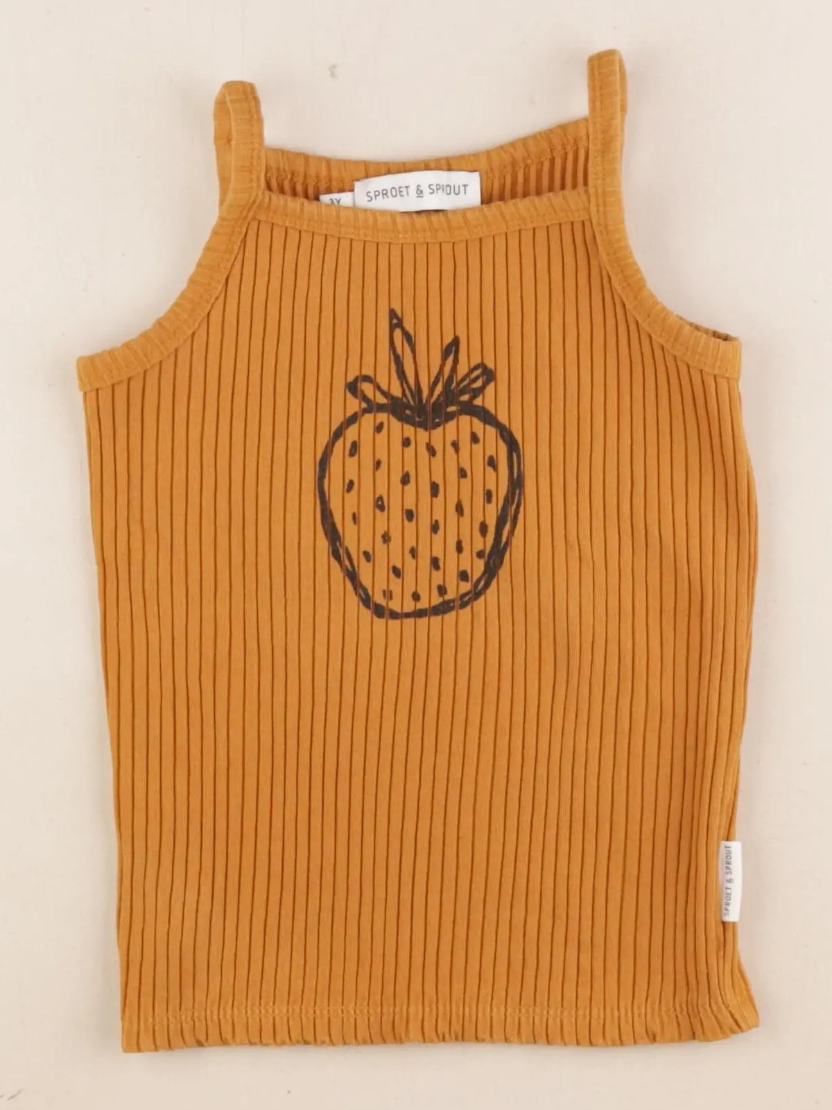 Sproet & Sprout - débardeur orange - 3 ans