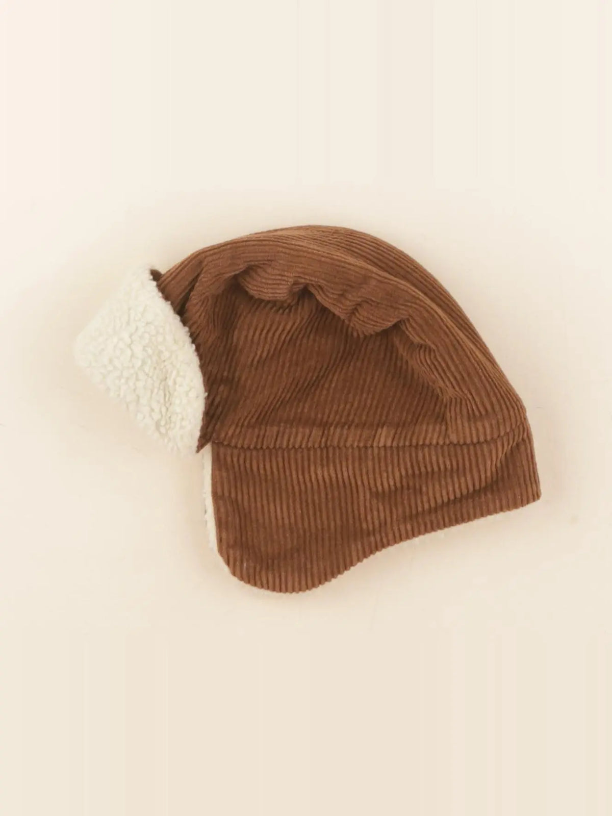 Petit Bateau - bonnet de naissance marron - 12/18 mois