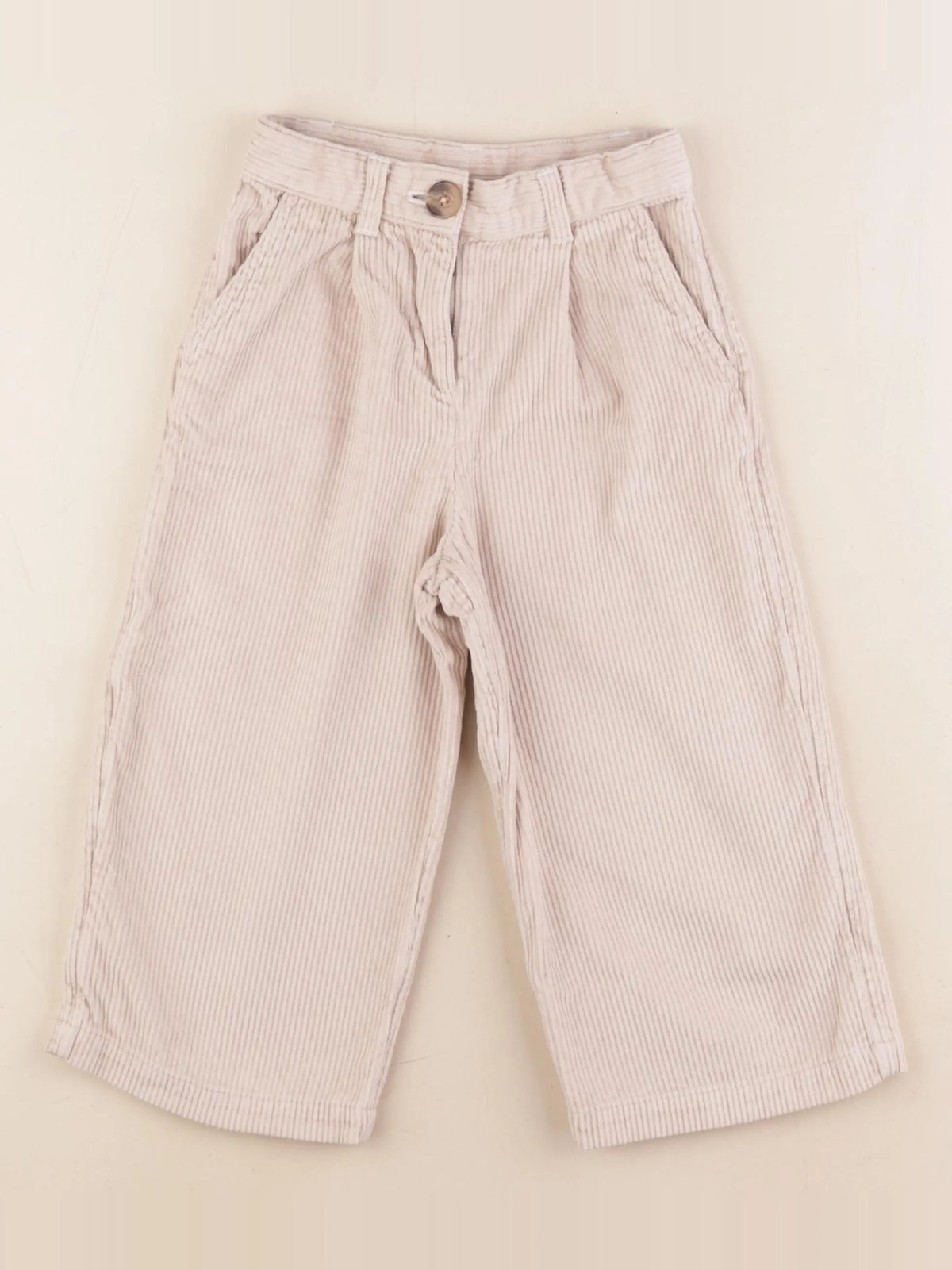 Cyrillus - pantalon beige - 4 ans
