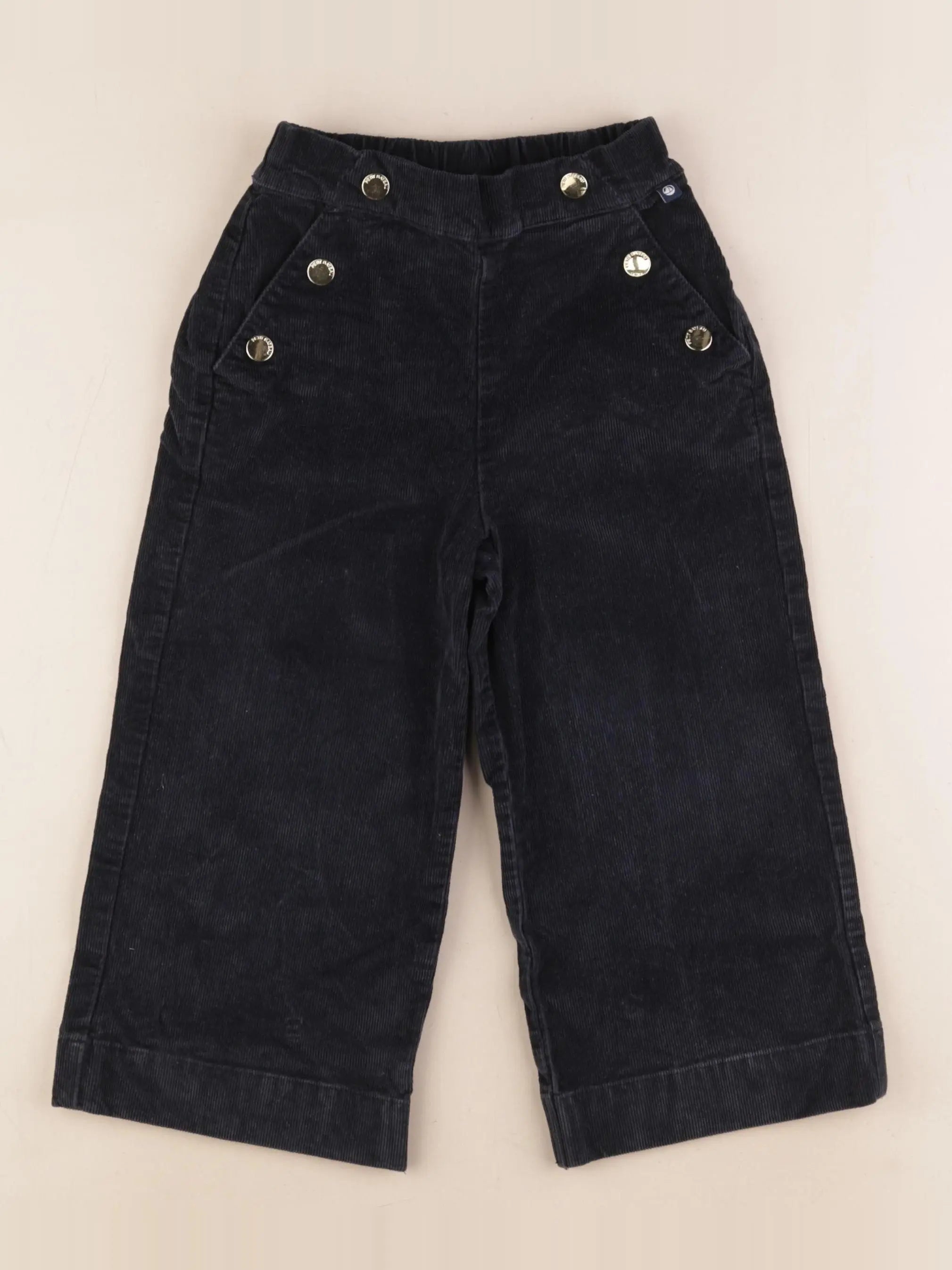 Petit Bateau - pantalon bleu - 5 ans