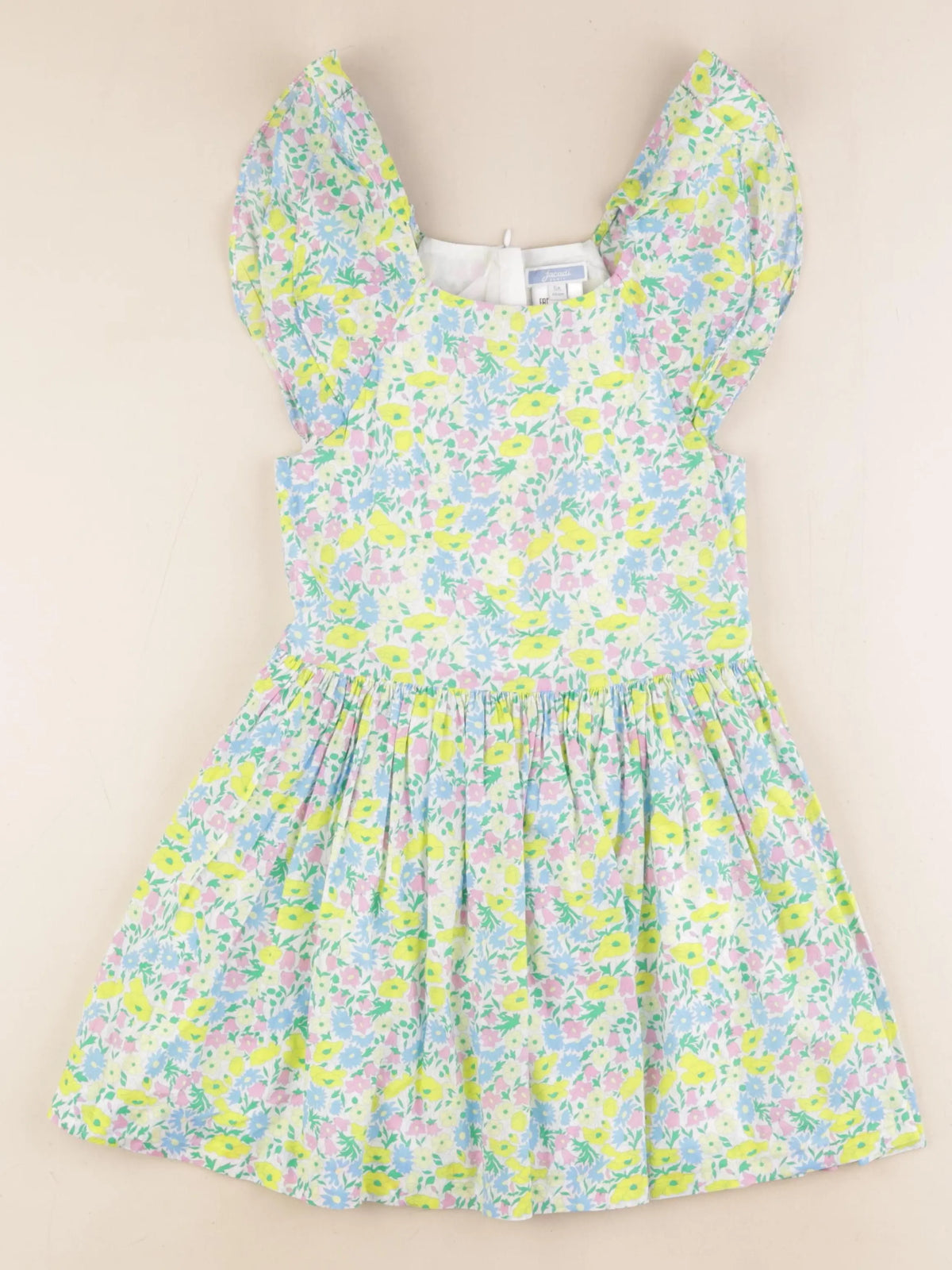 Jacadi - robe liberty multicolore - 6 ans
