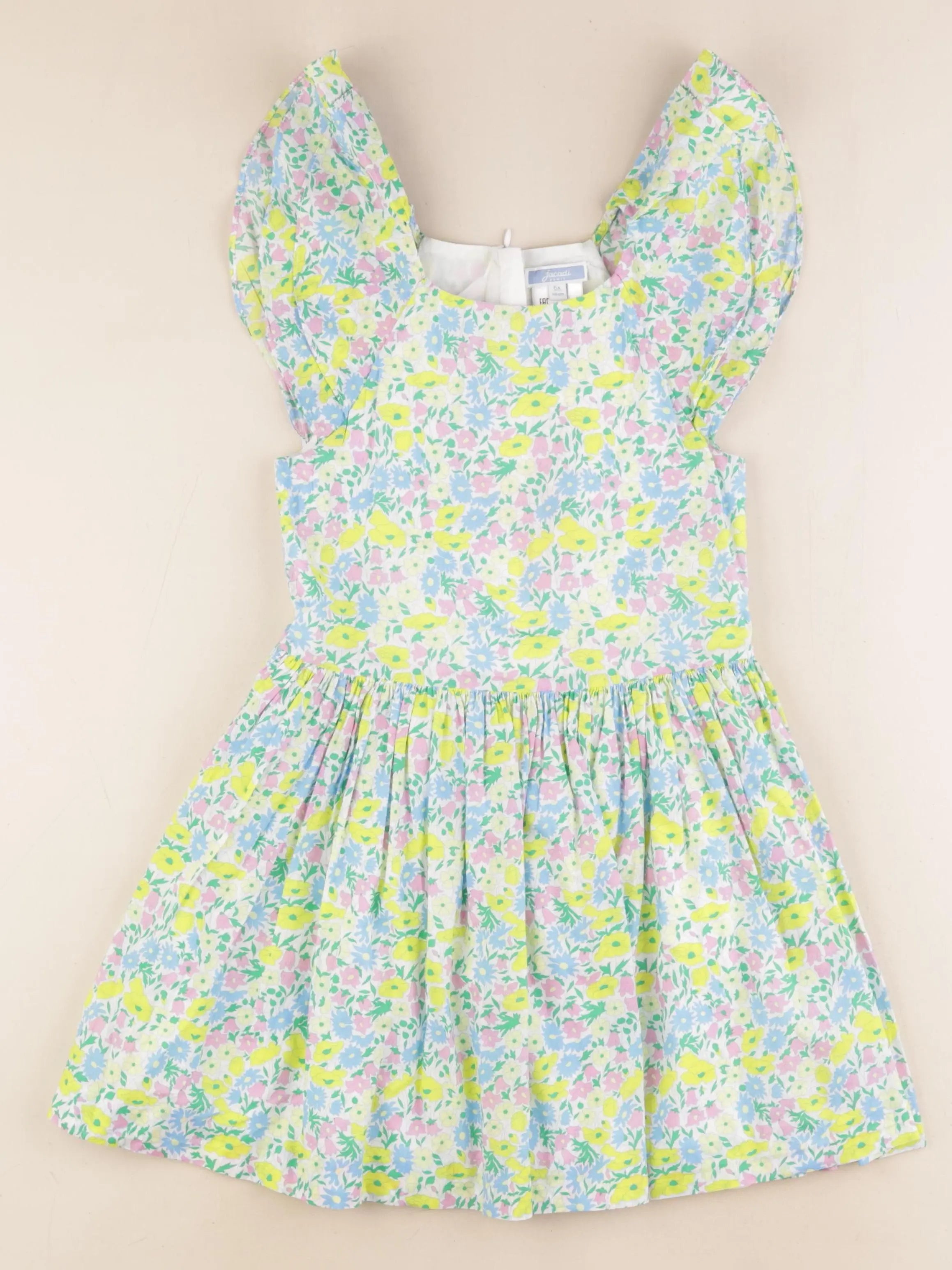 Jacadi - robe liberty multicolore - 6 ans