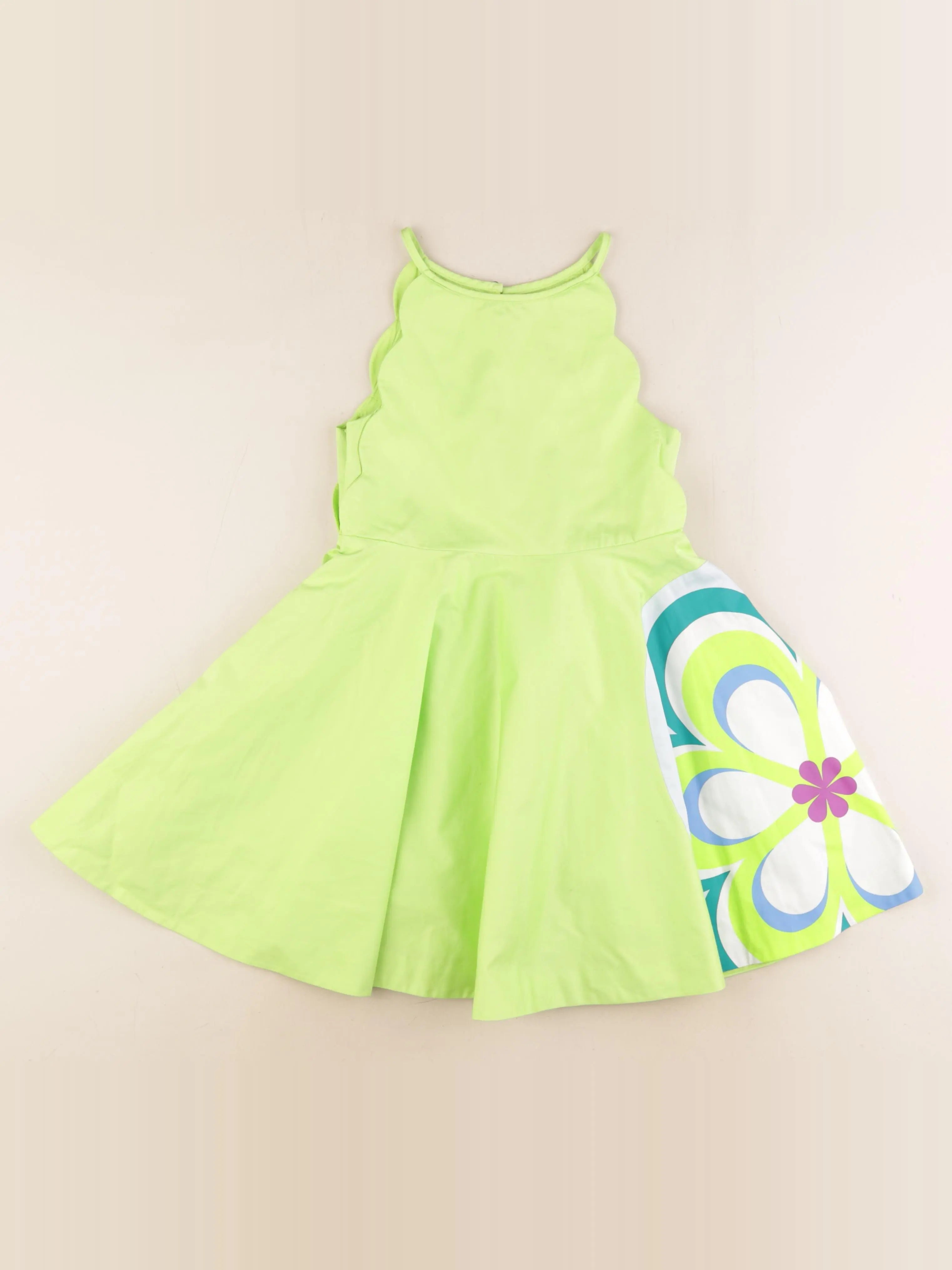 Jacadi - robe vert - 6 ans