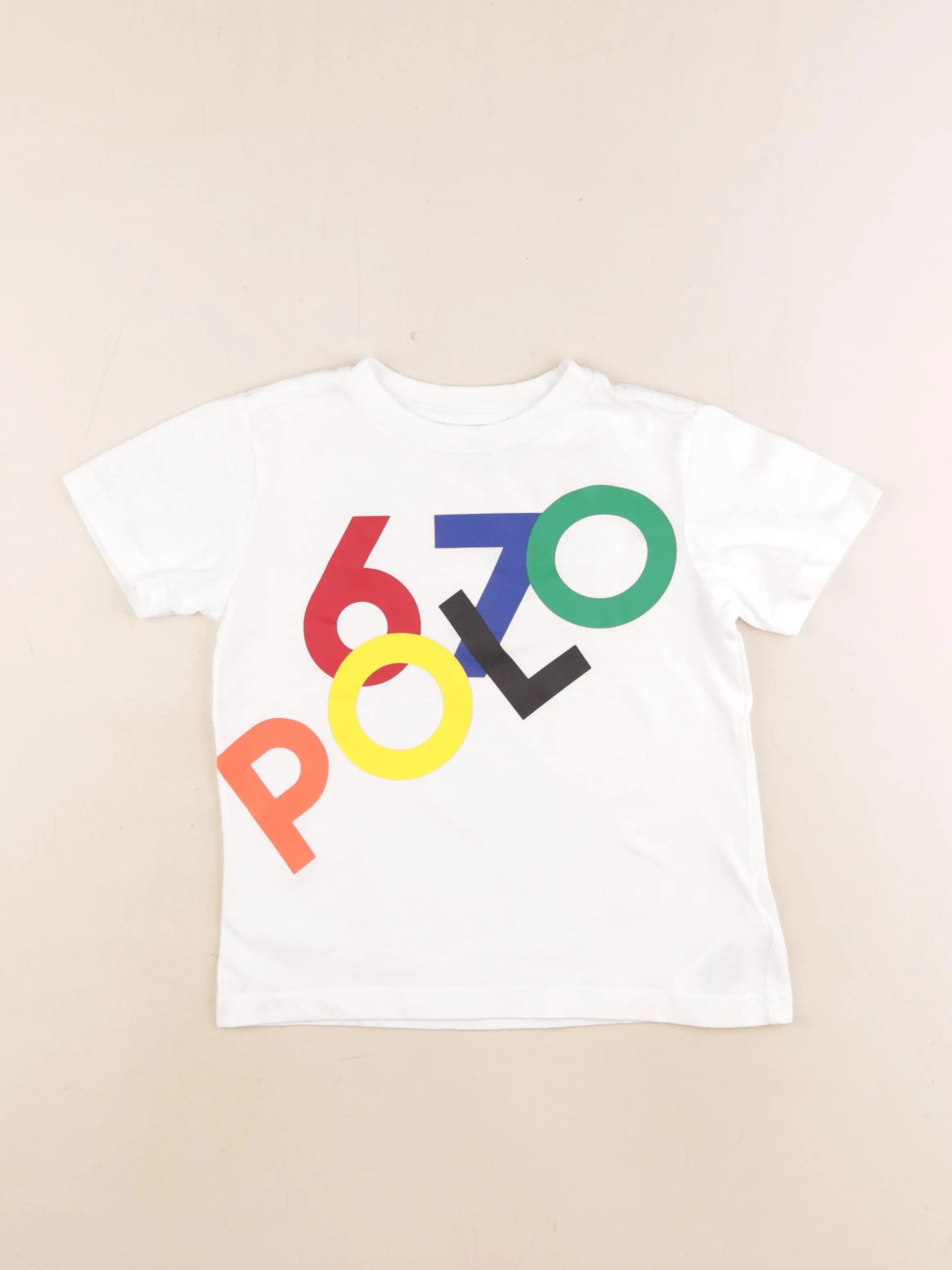 Ralph Lauren - tee-shirt multicolore - 4 ans