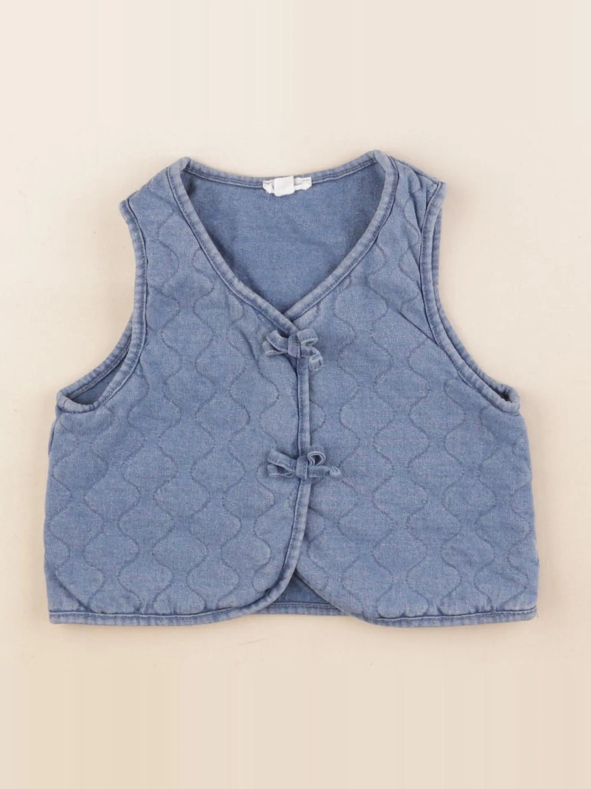 Vertbaudet - gilet bleu - 2 ans