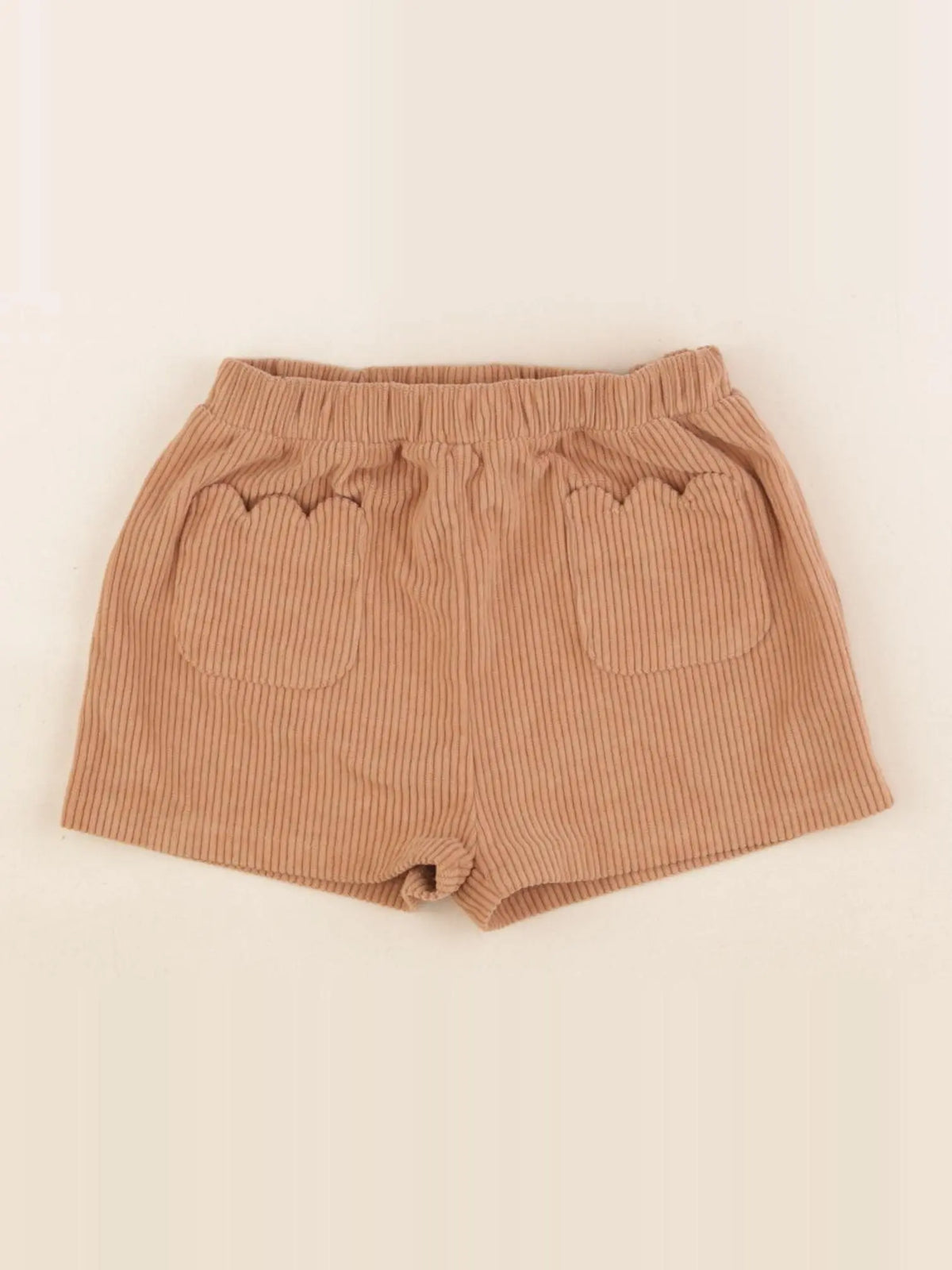 Vertbaudet - short marron - 2 ans