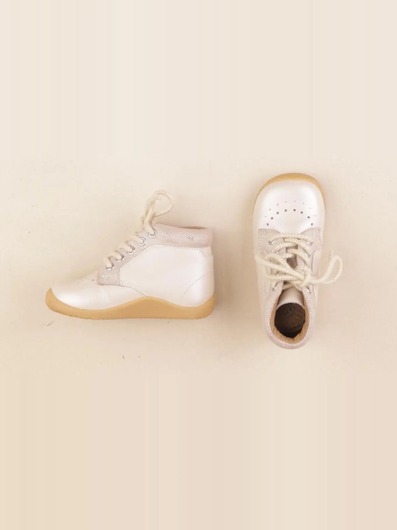 Vertbaudet - bottillons beige - pointure 21