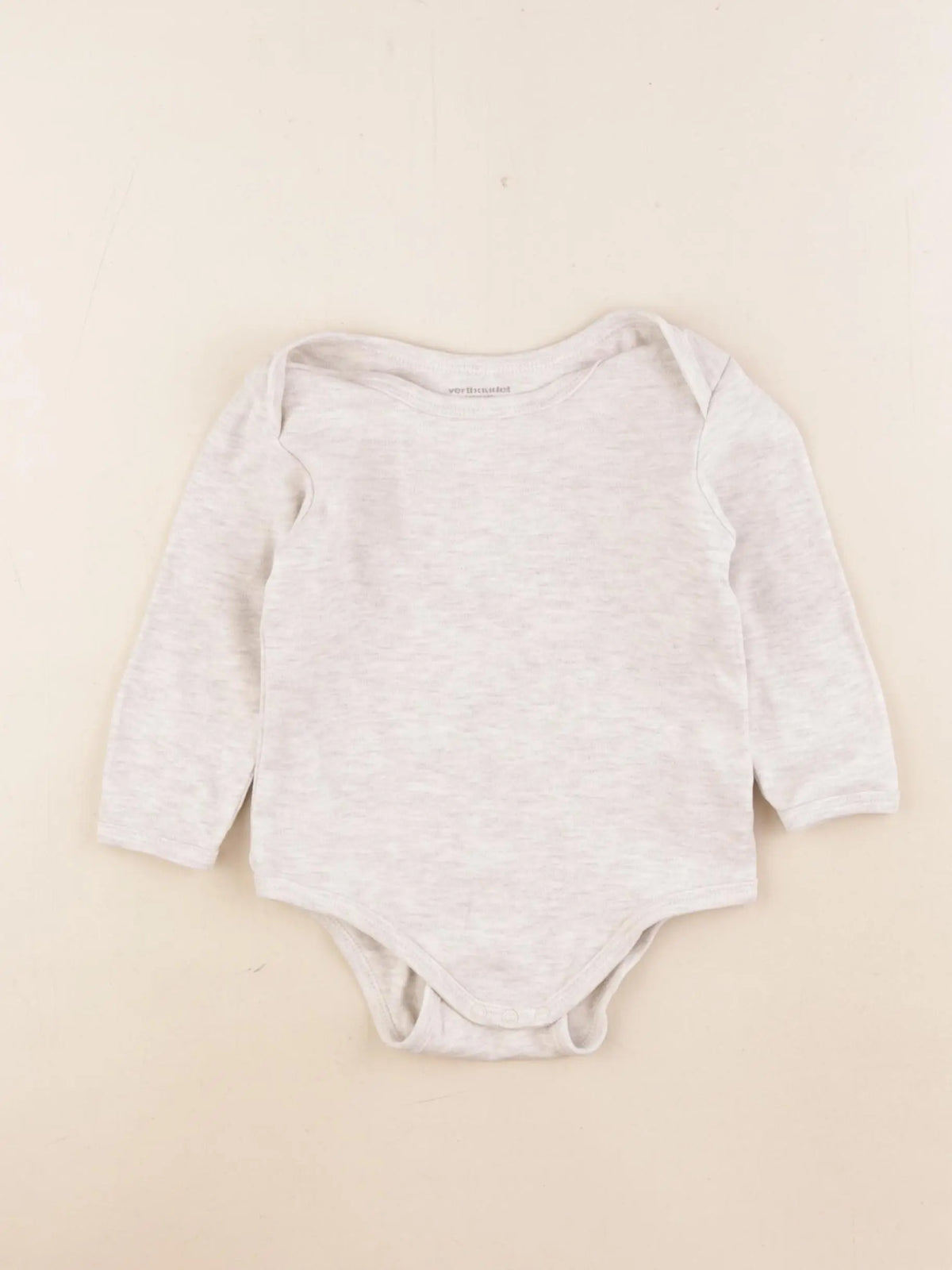 Vertbaudet - body marron - 18 mois