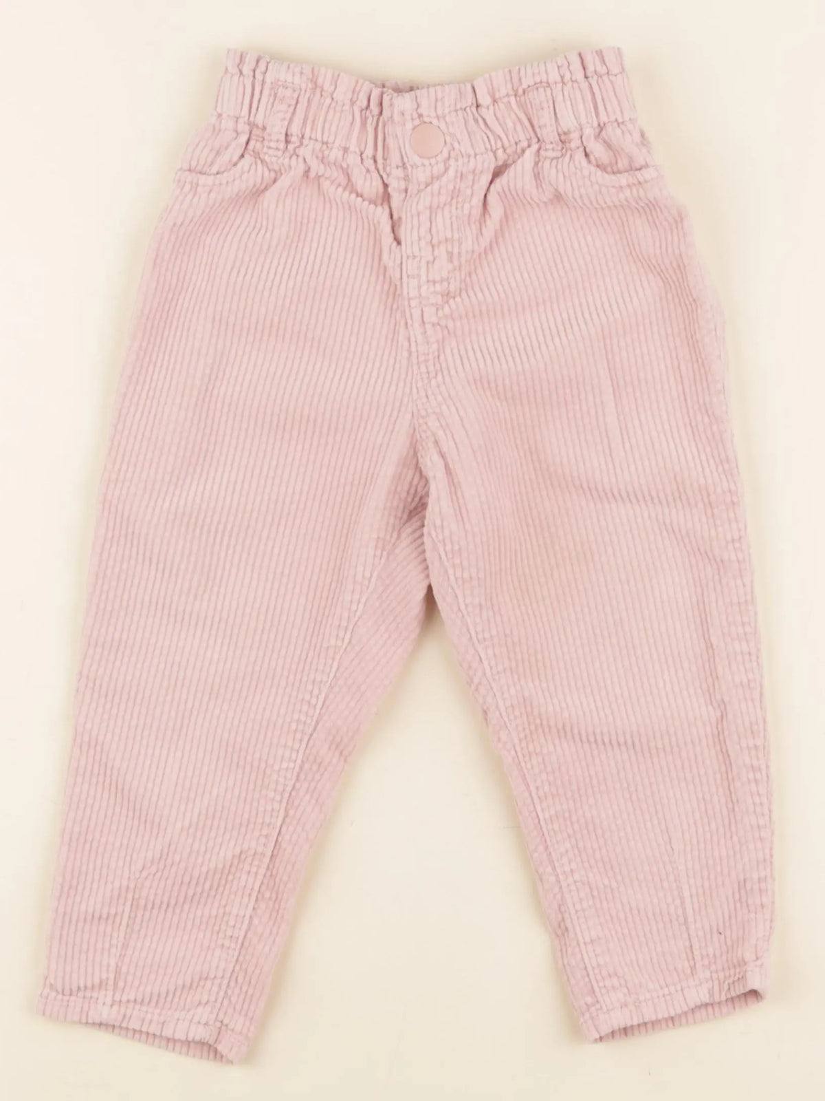 H&M - pantalon rose - 18/24 mois