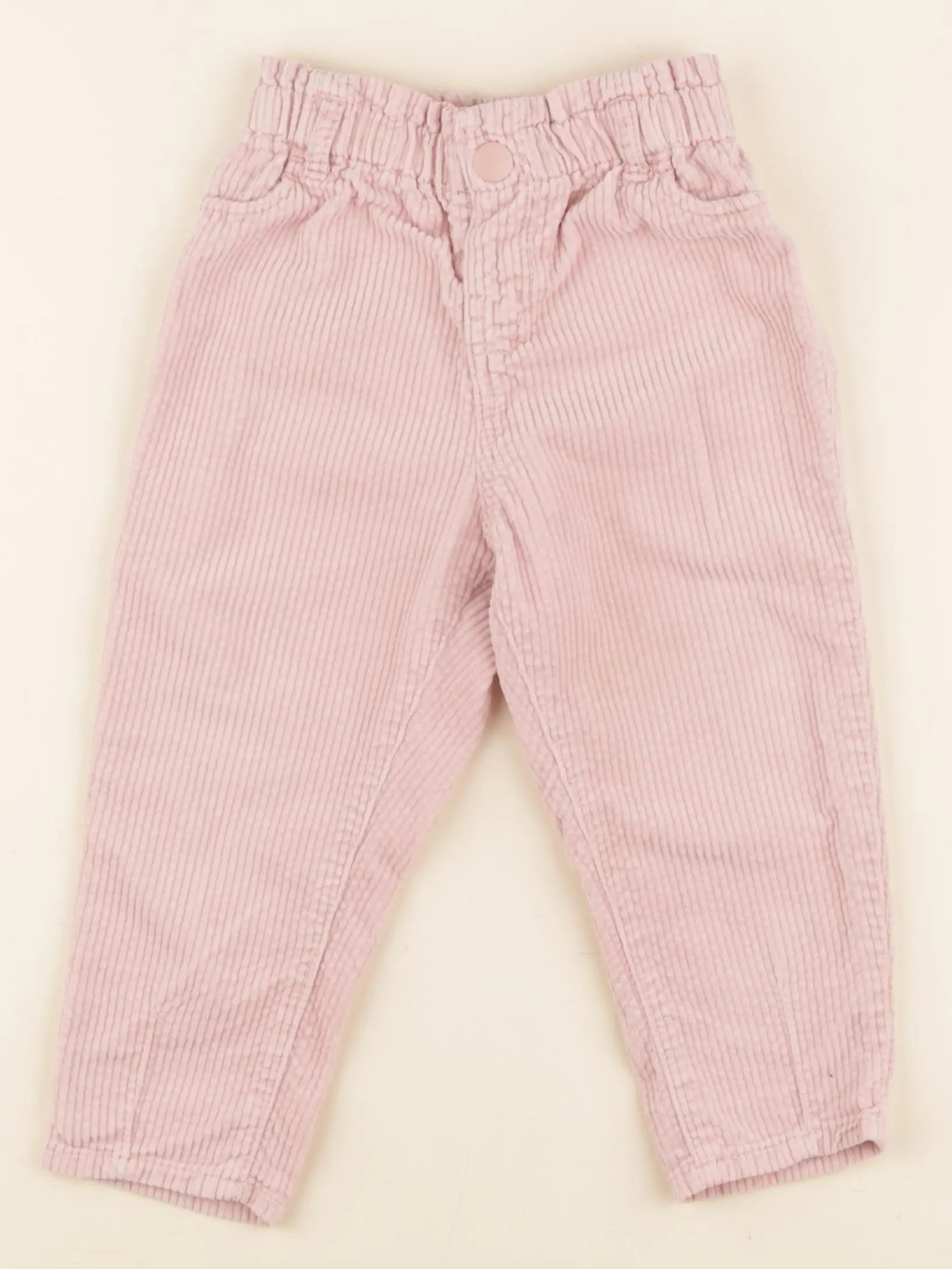H&M - pantalon rose - 18/24 mois