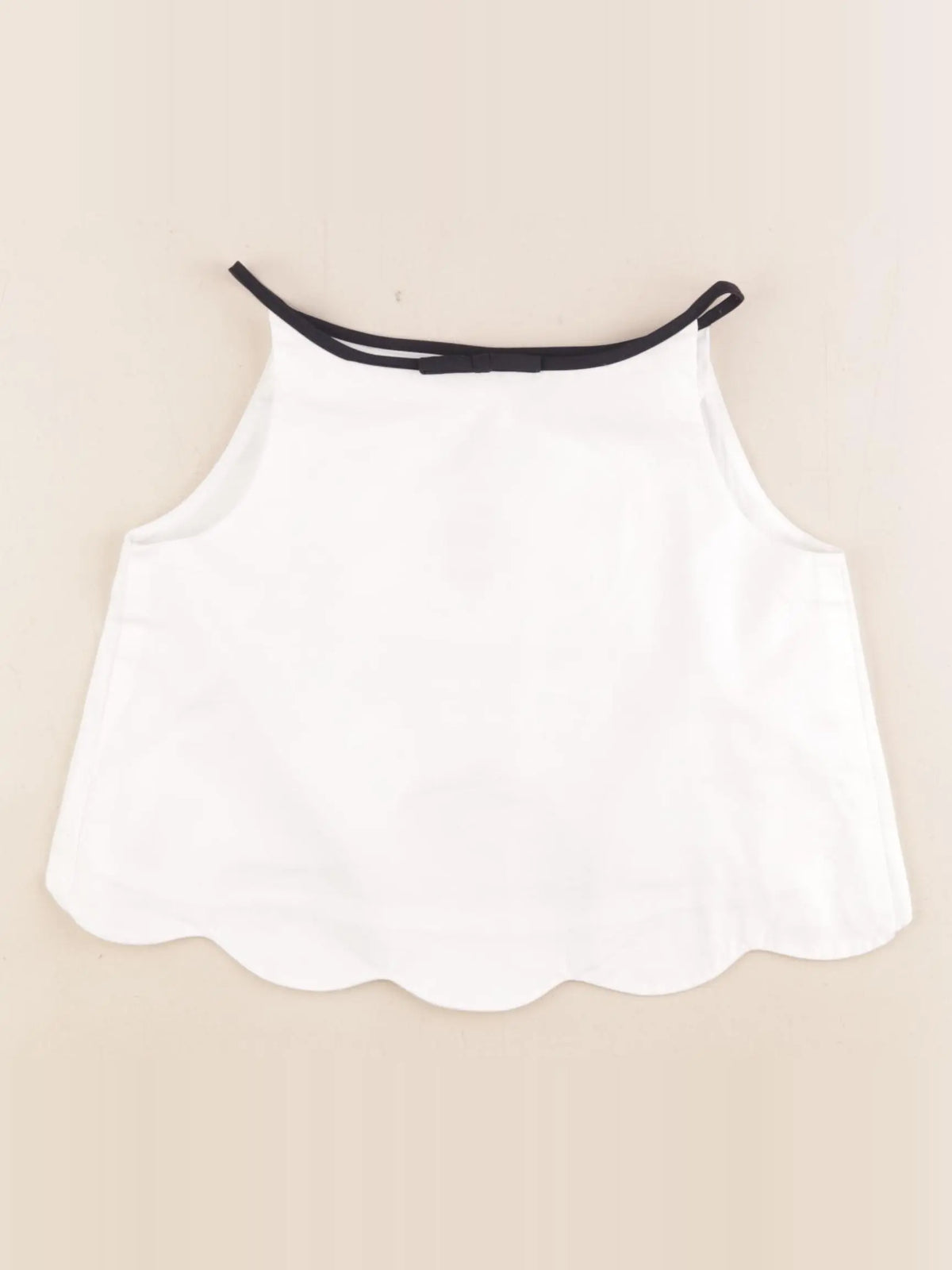 Jacadi - blouse blanc, noir - 8 ans