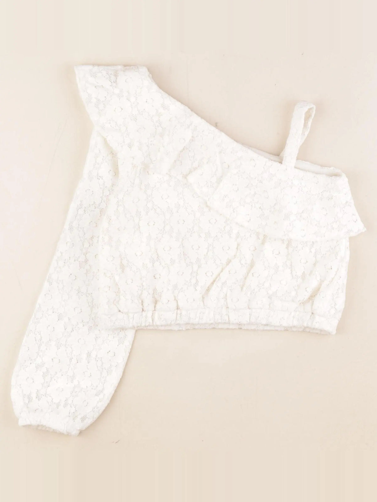Zara - blouse beige - 6/7 ans