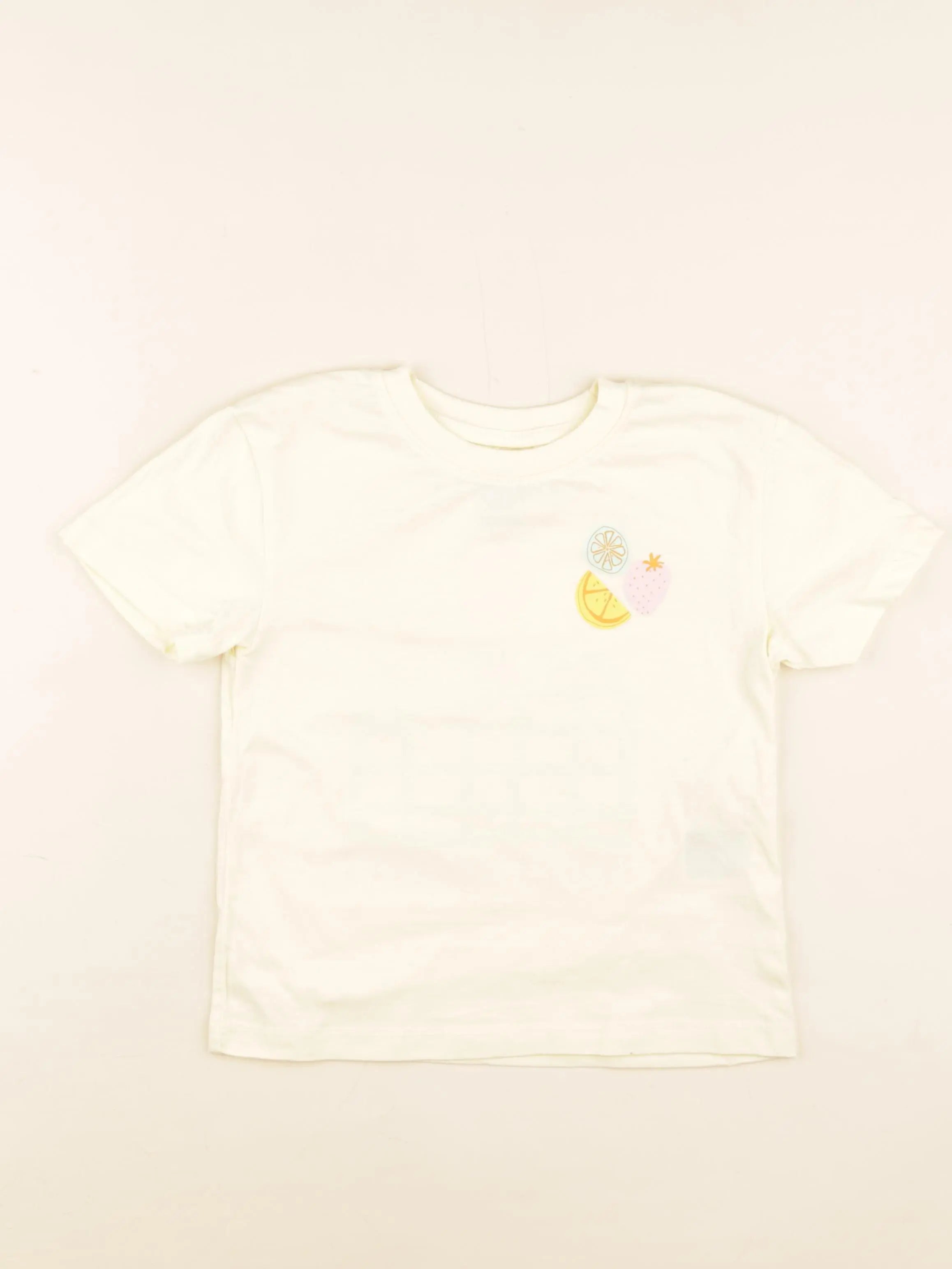 H&M - tee-shirt jaune - 2/3 ans