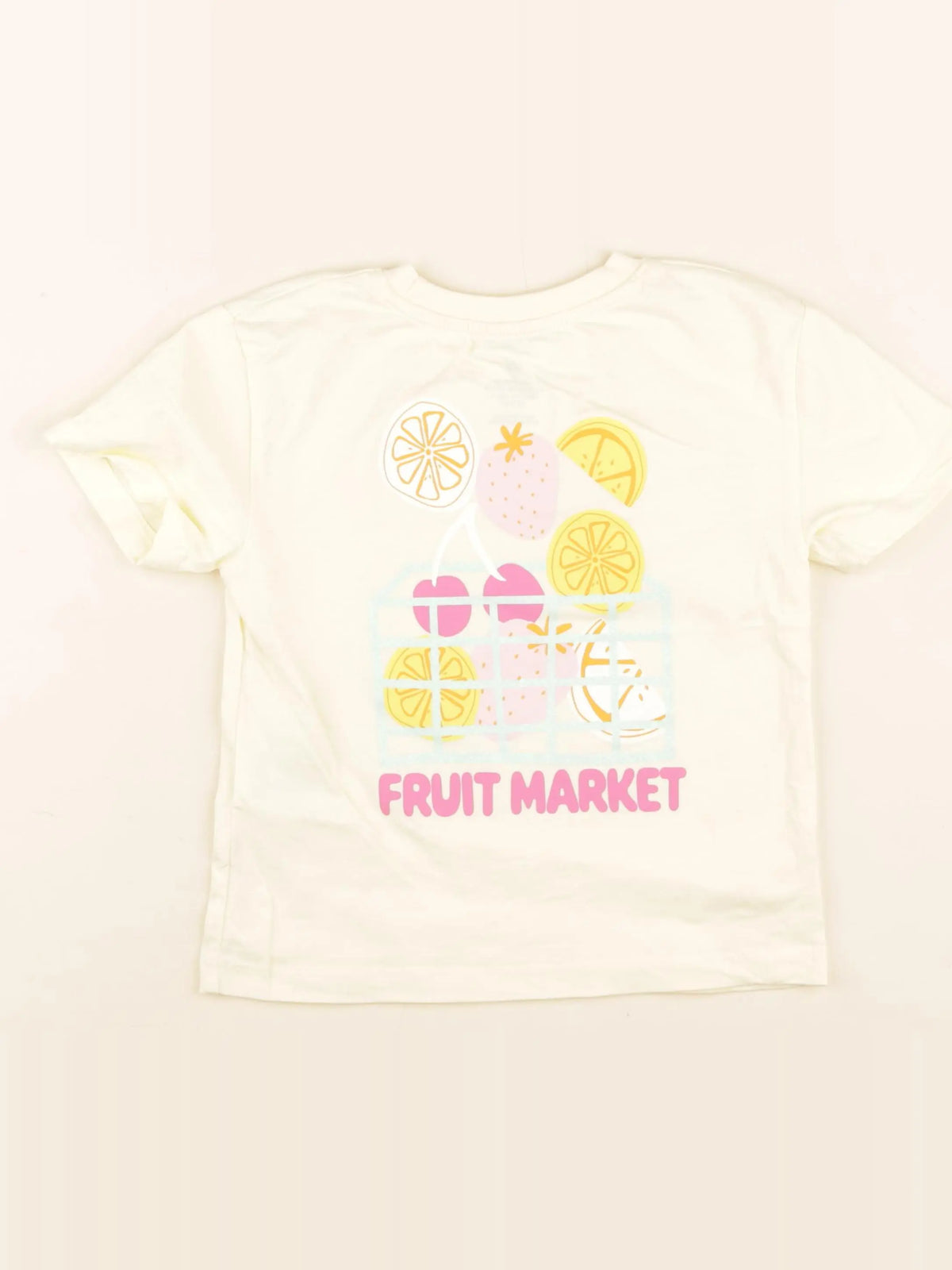 H&M - tee-shirt jaune - 2/3 ans