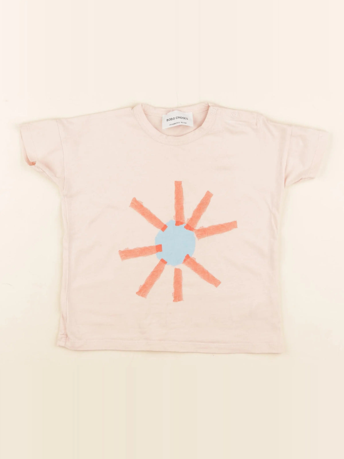 Bobo Choses - tee-shirt rose - 24 mois