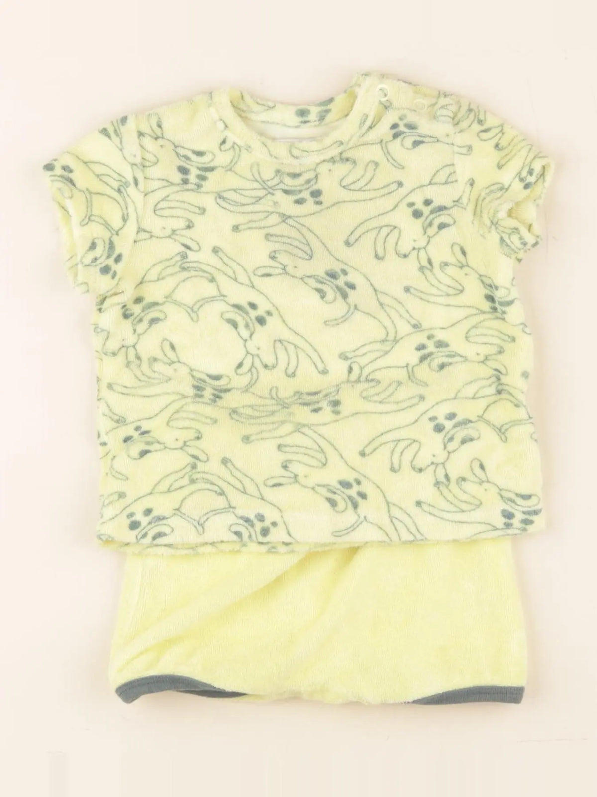Moulin Roty - ensemble jaune - 6 mois