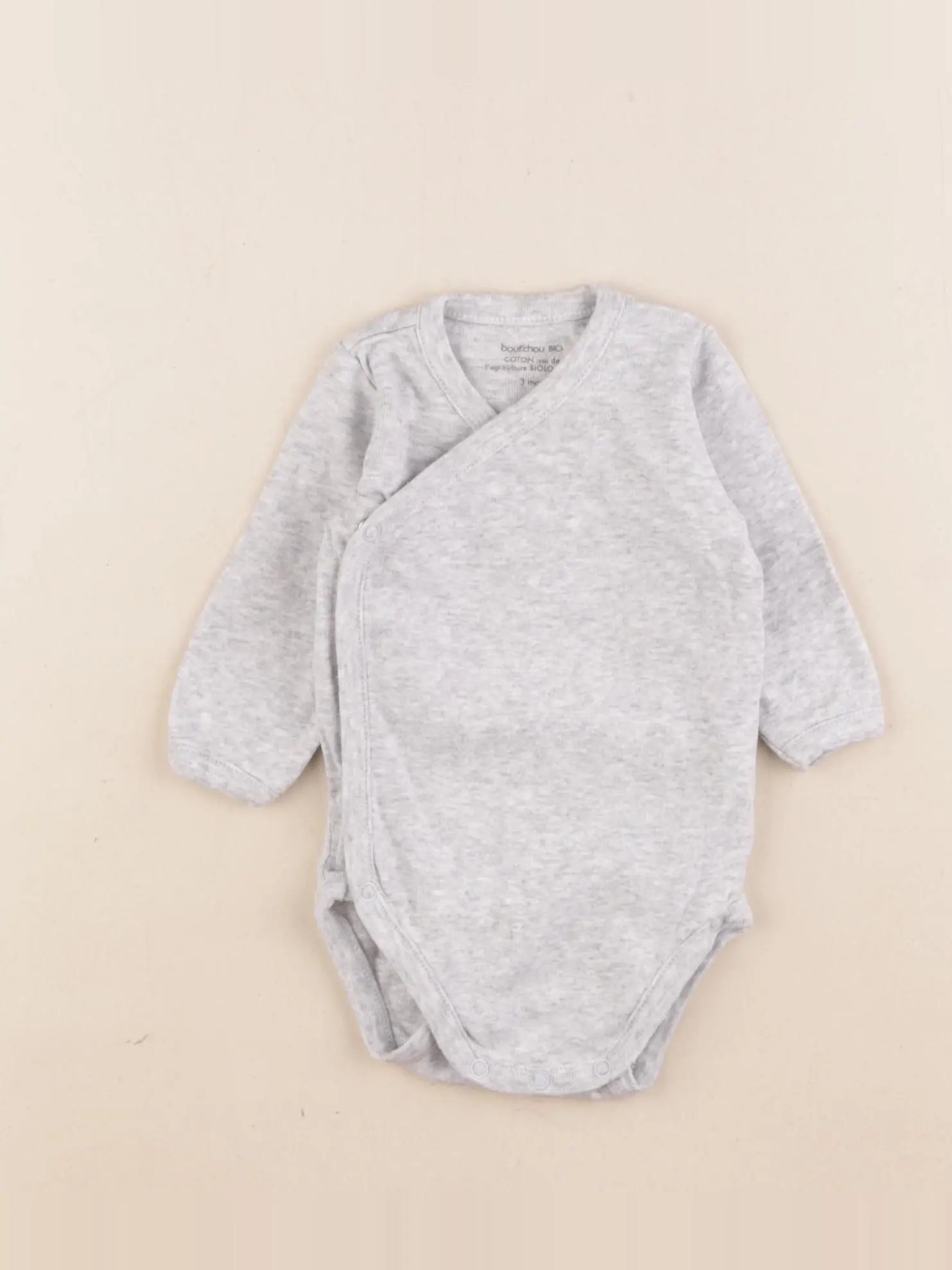 Boutchou - body gris - 3 mois
