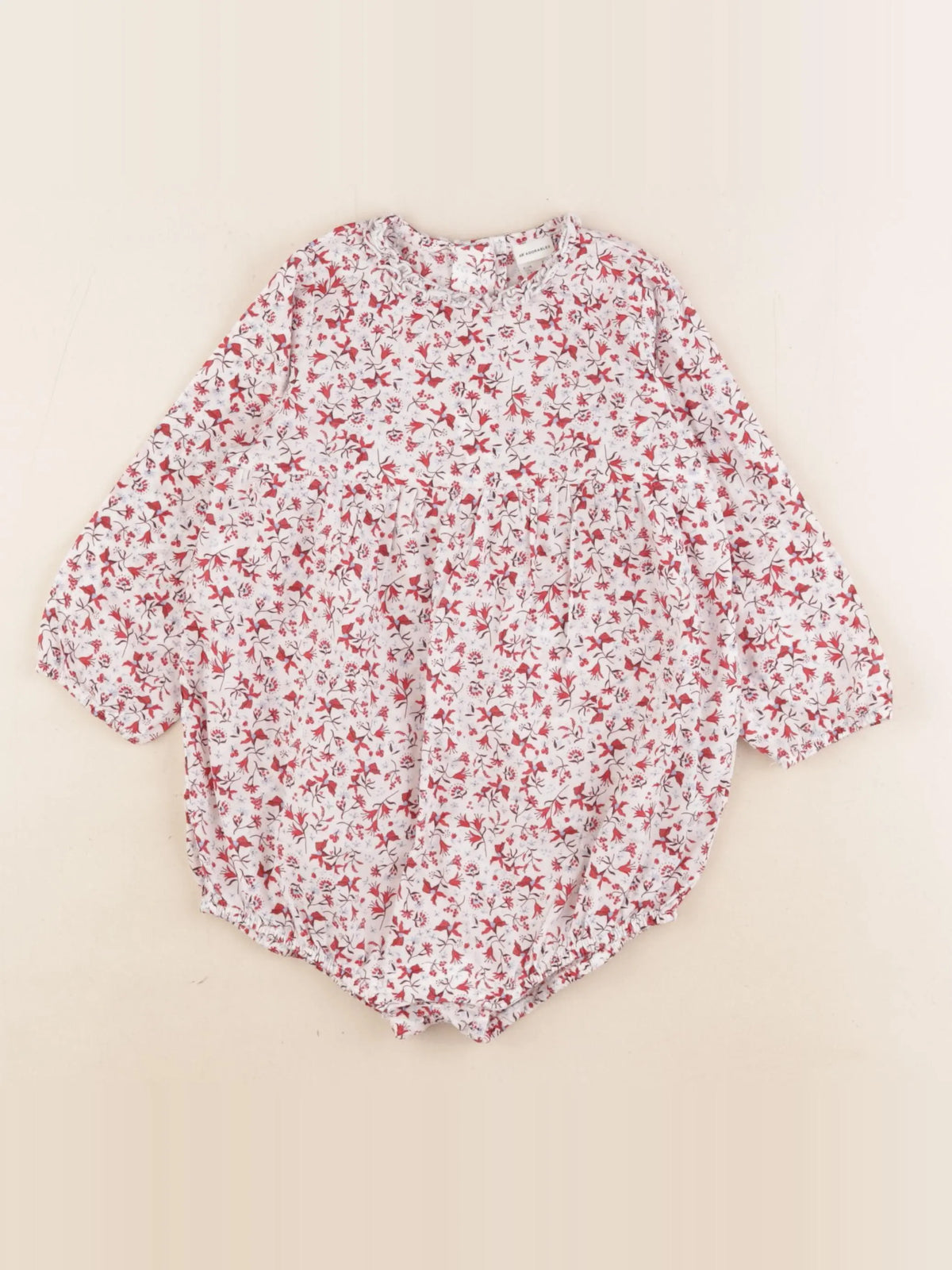 H&M - combinaison rose - 12/18 mois