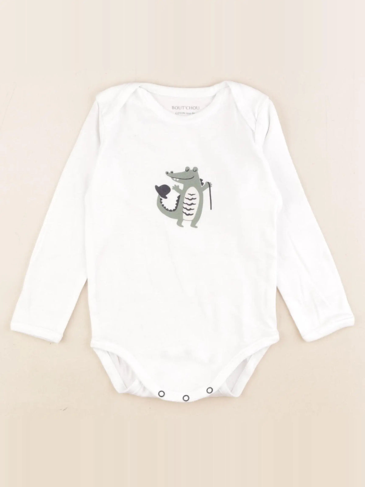 Boutchou - body blanc - 2 ans