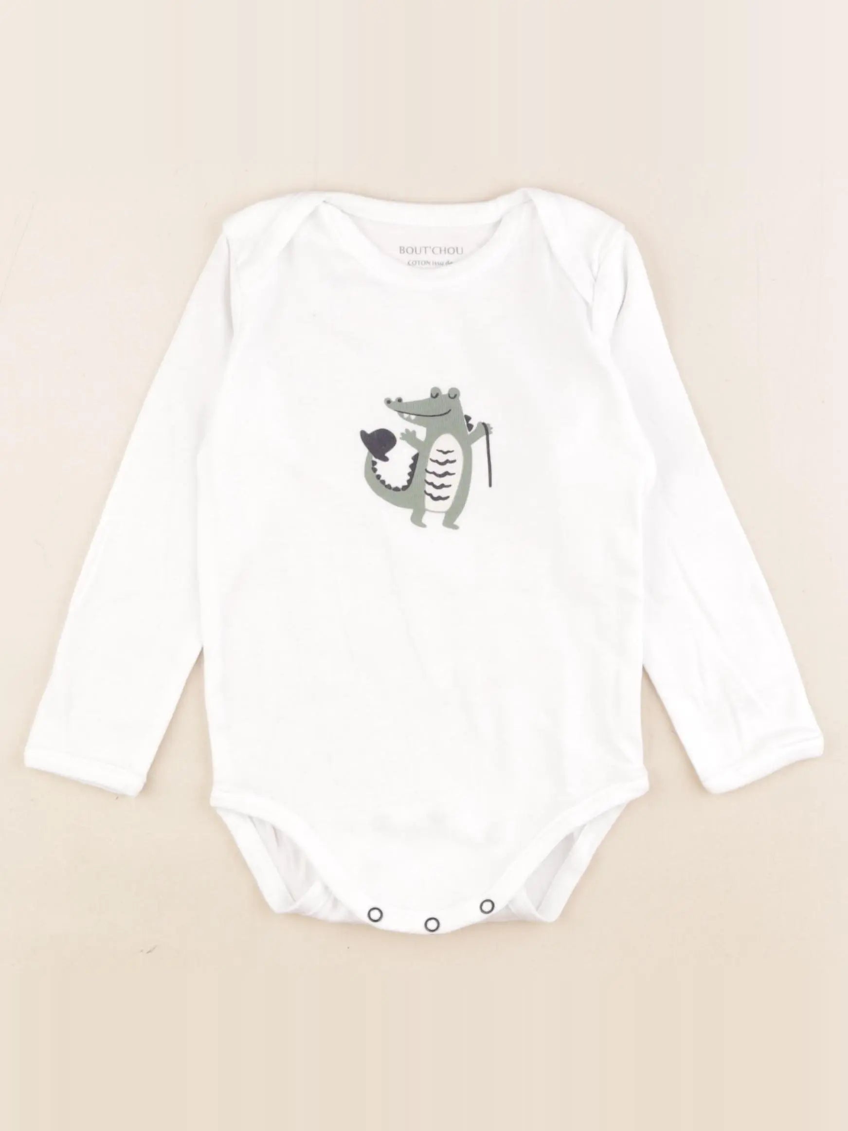 Boutchou - body blanc - 2 ans
