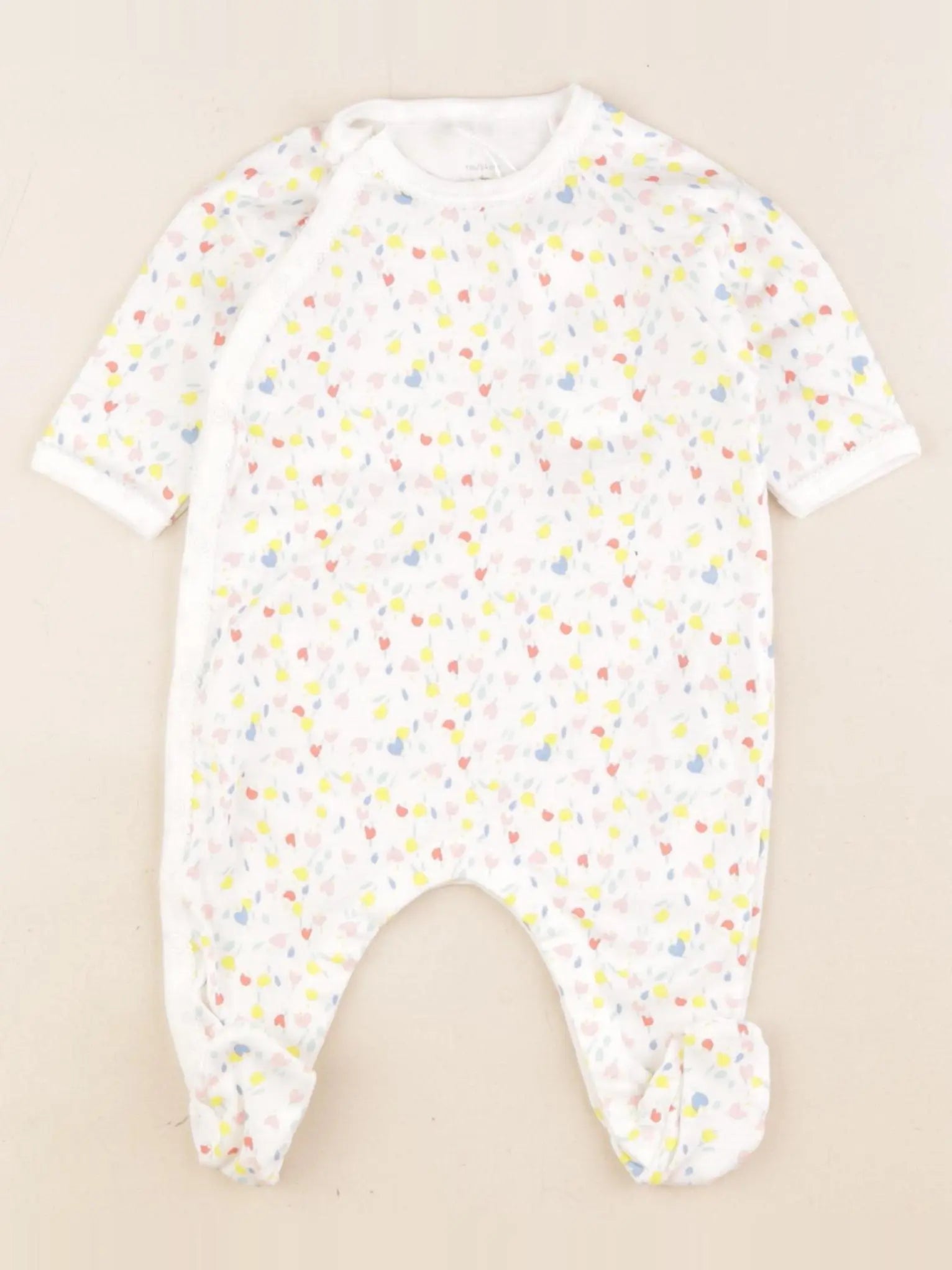 Petit Bateau - pyjama coton multicolore - 1 mois