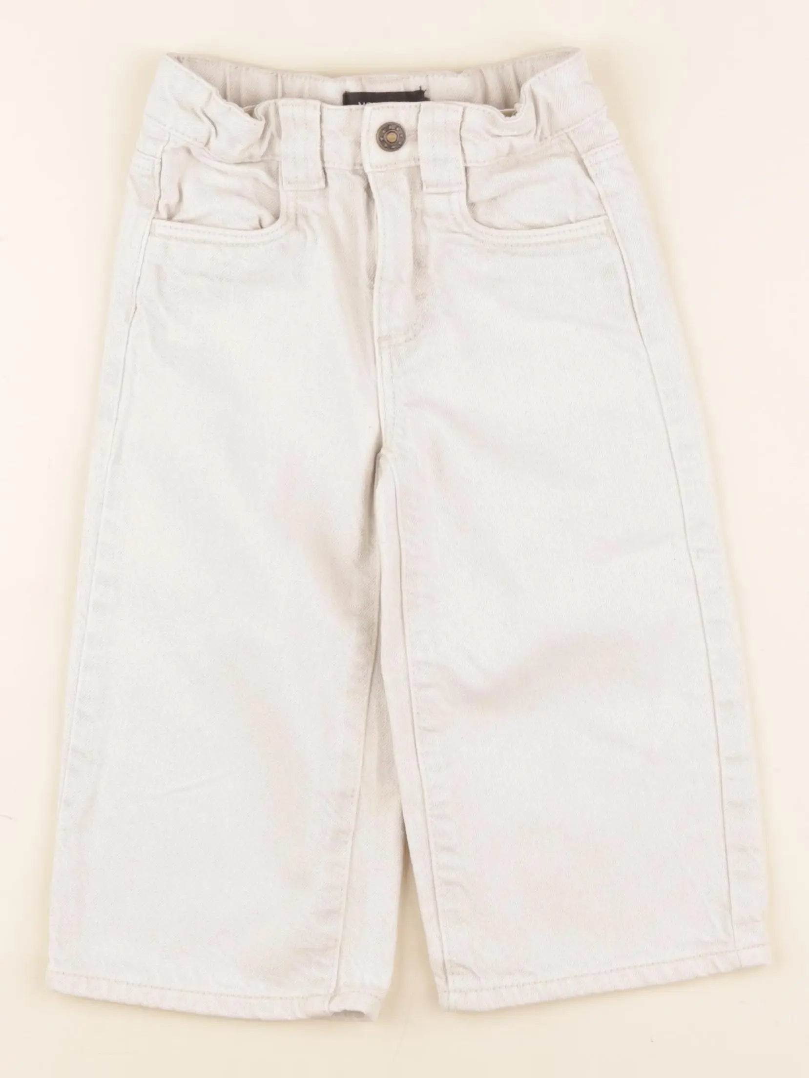 Monoprix - jean beige - 3 ans