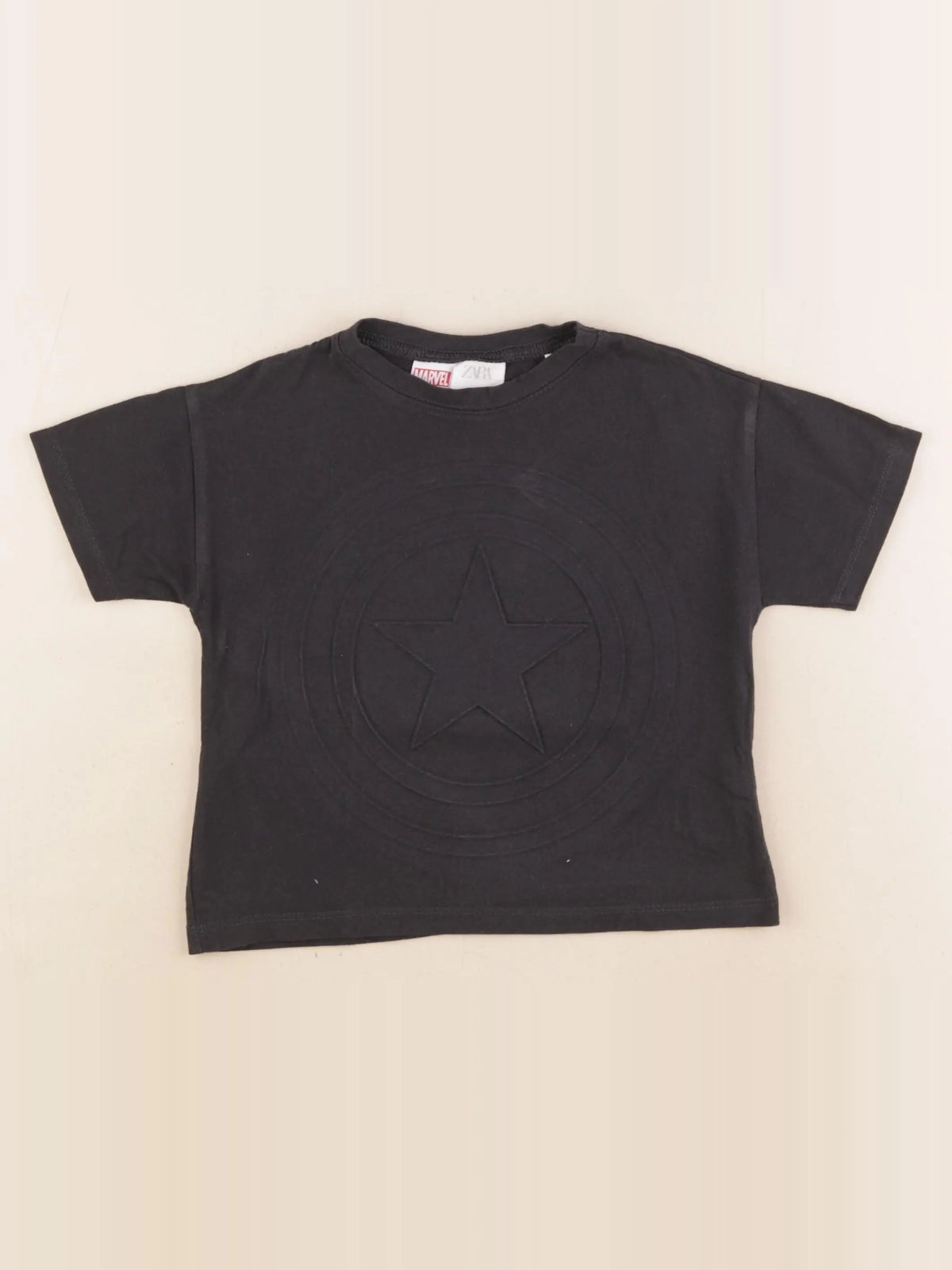 Zara - tee-shirt imprimé au dos noir - 18/24 mois