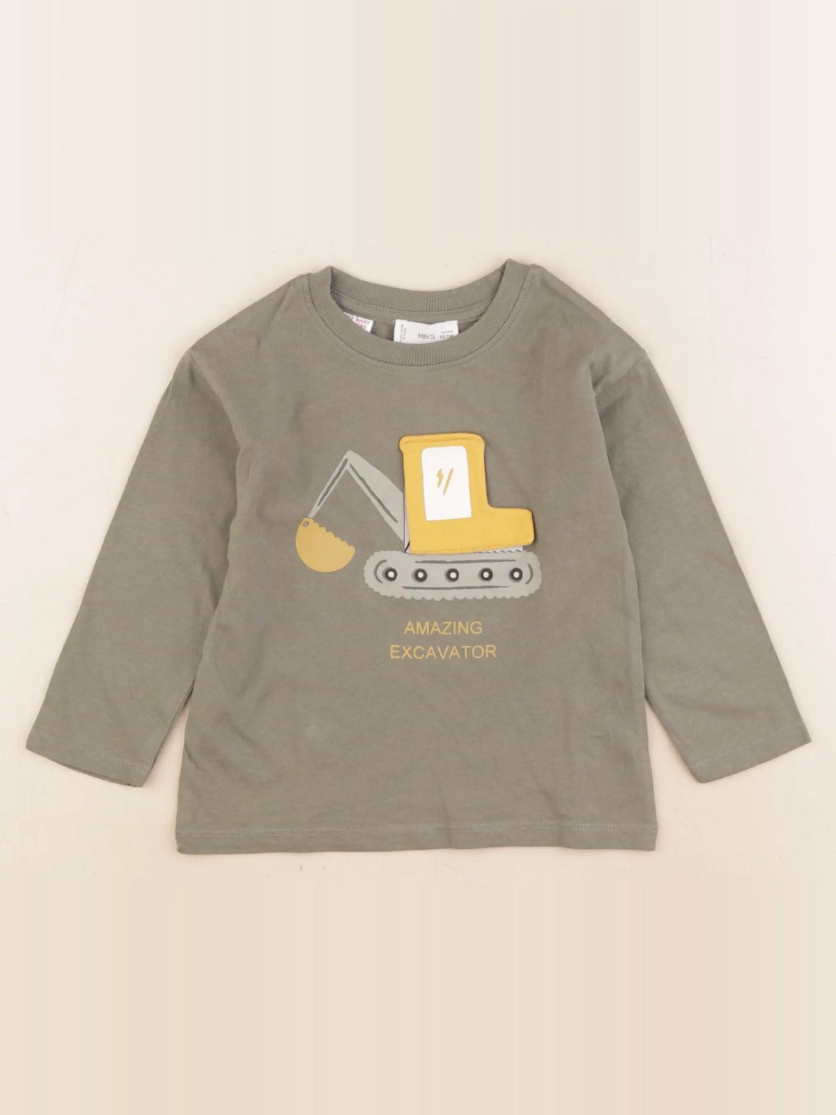 Mango - tee-shirt vert - 18/24 mois