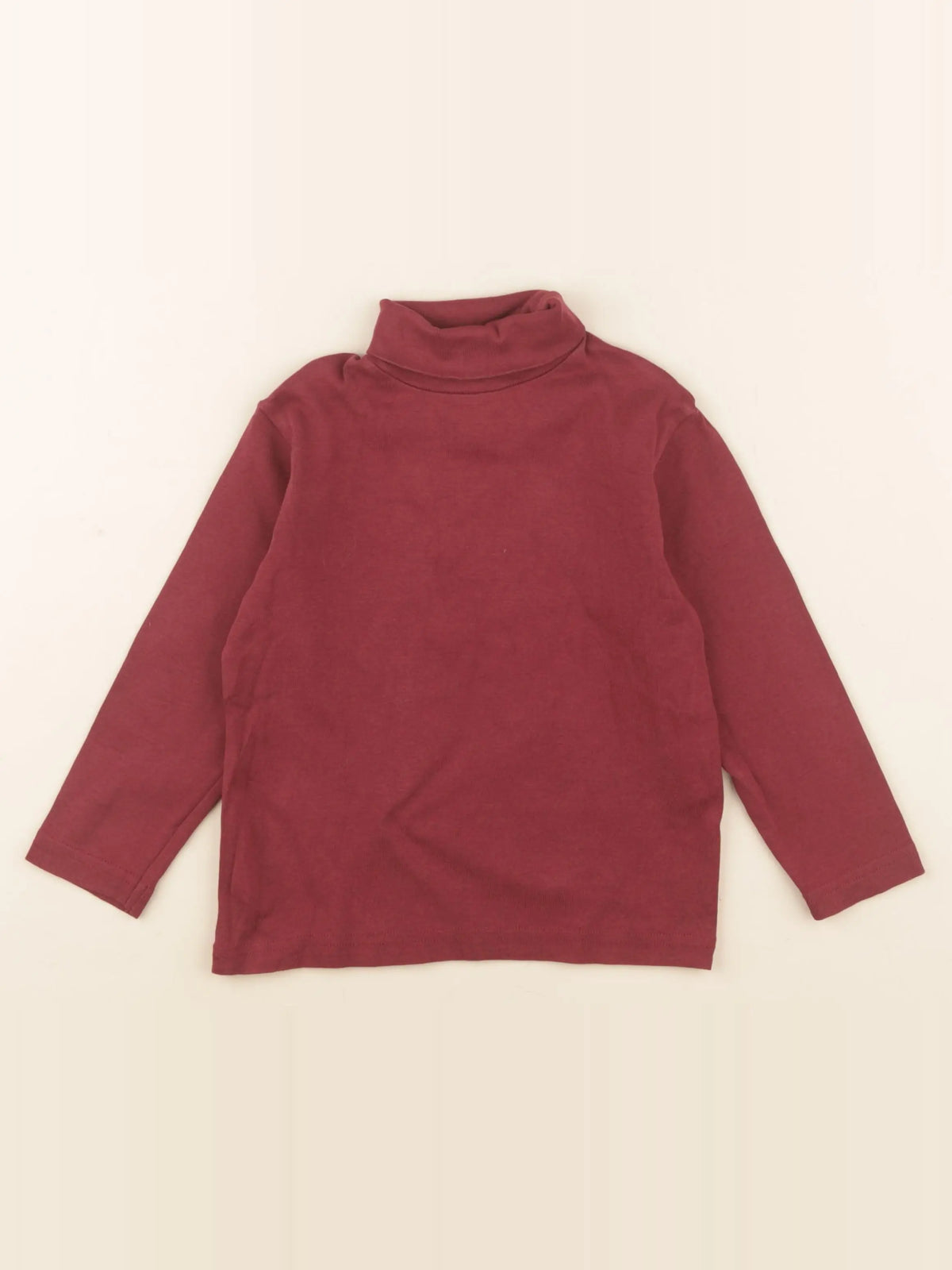 Vertbaudet - sous-pull rouge - 4 ans
