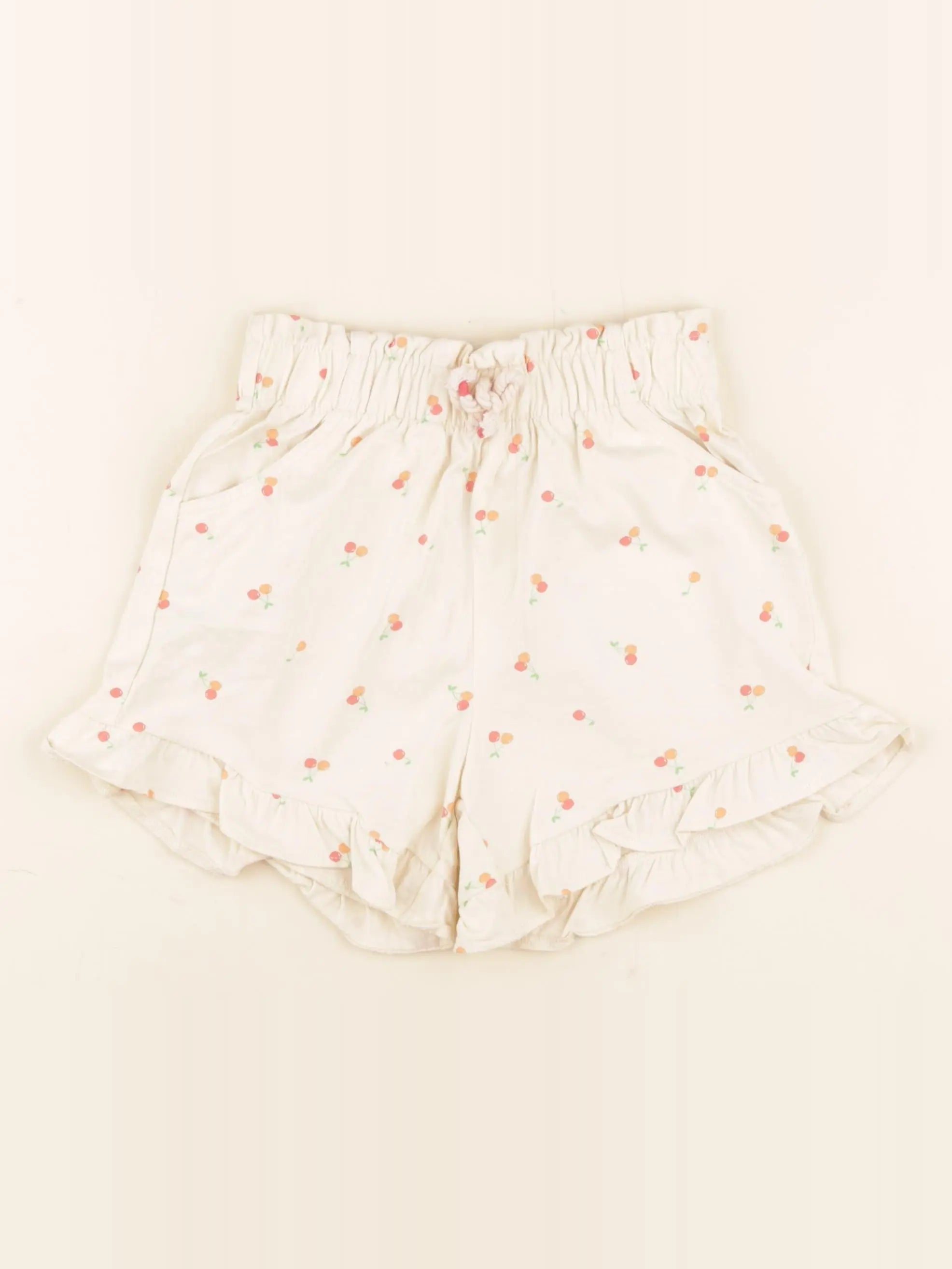 Vertbaudet - short beige - 8 ans