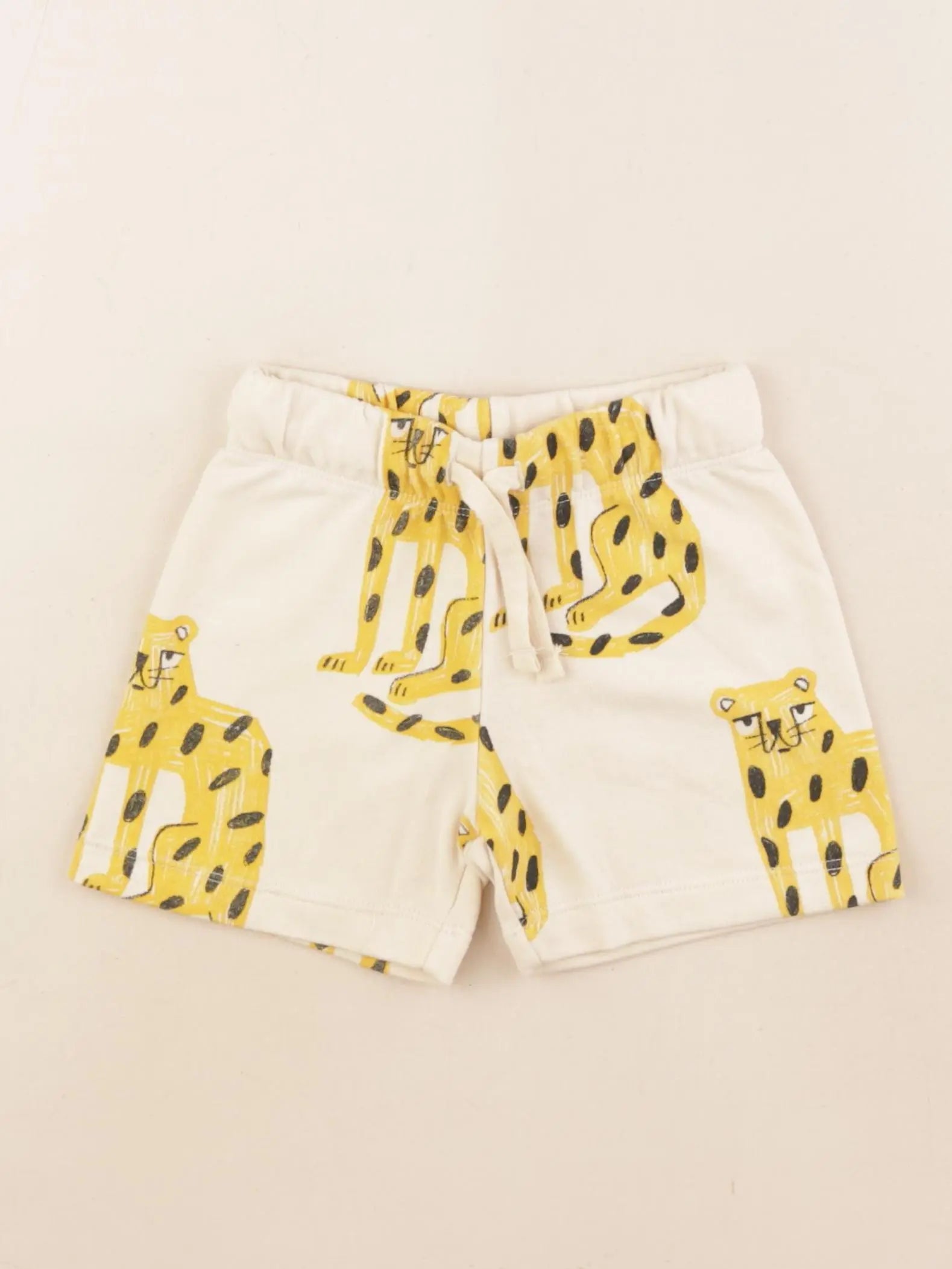 H&M - short jaune - 18/24 mois