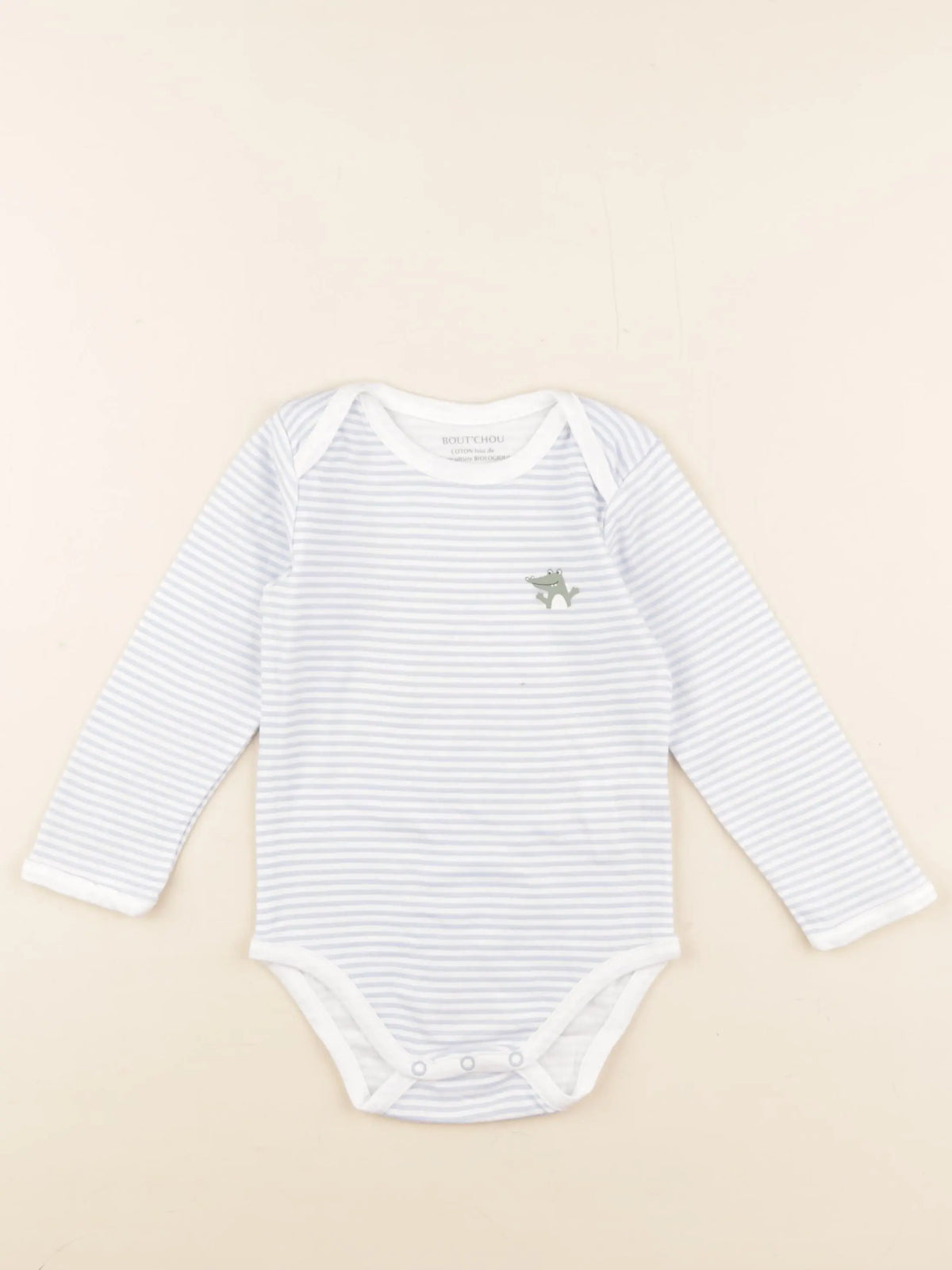Boutchou - body bleu, blanc - 2 ans
