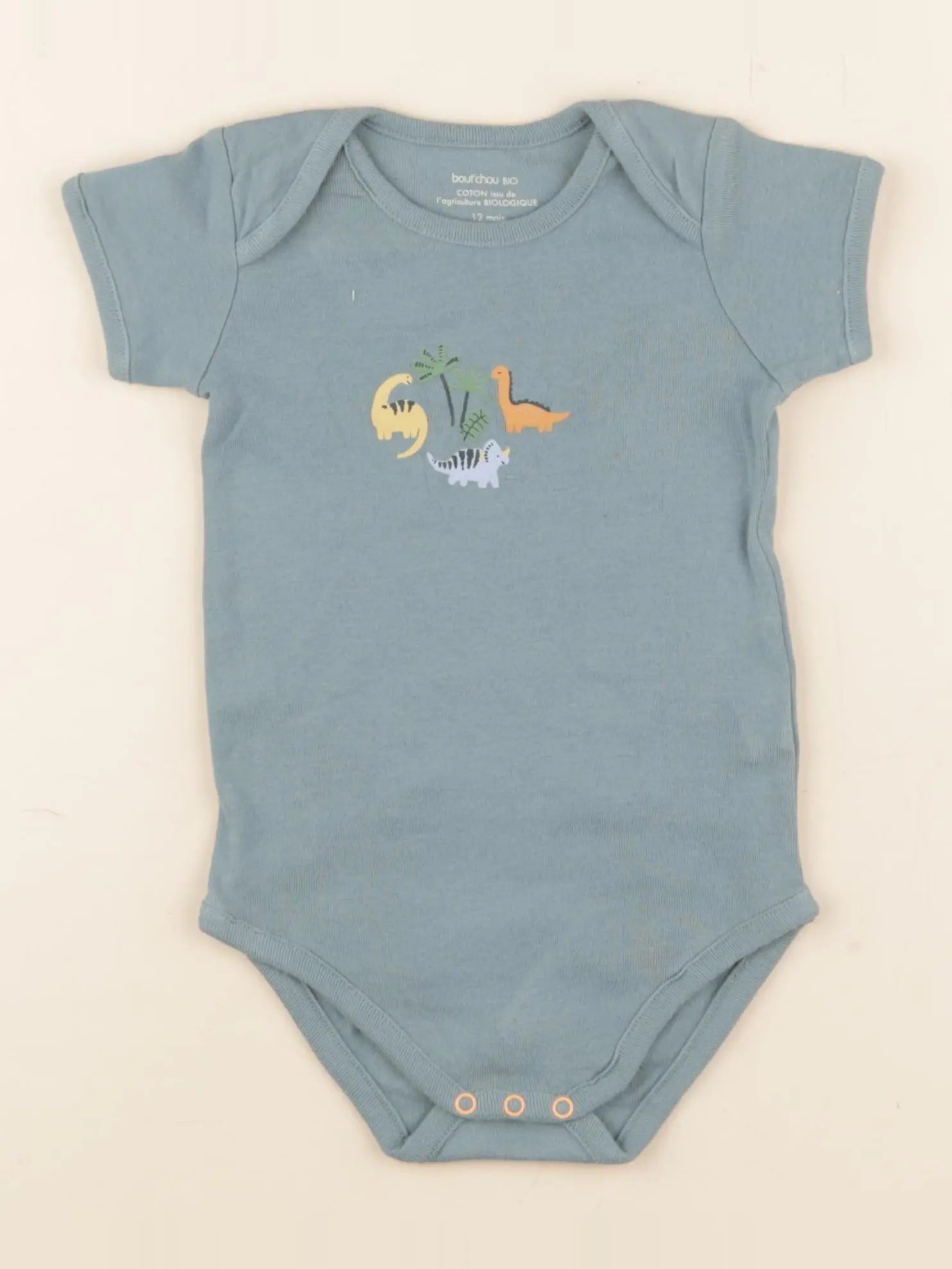 Boutchou - body bleu - 1 an