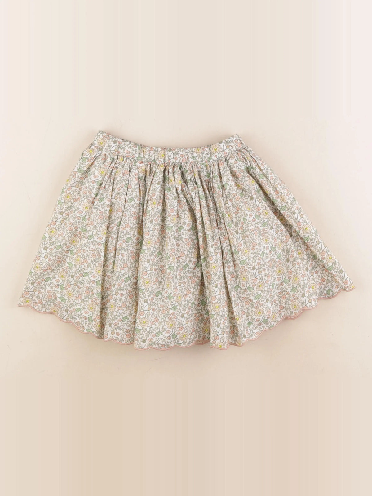 Vertbaudet - jupe vert - 6 ans