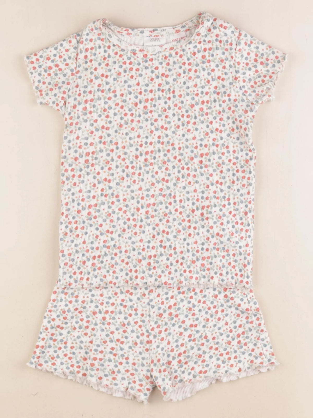 Zara - pyjama coton multicolore - 2/3 ans