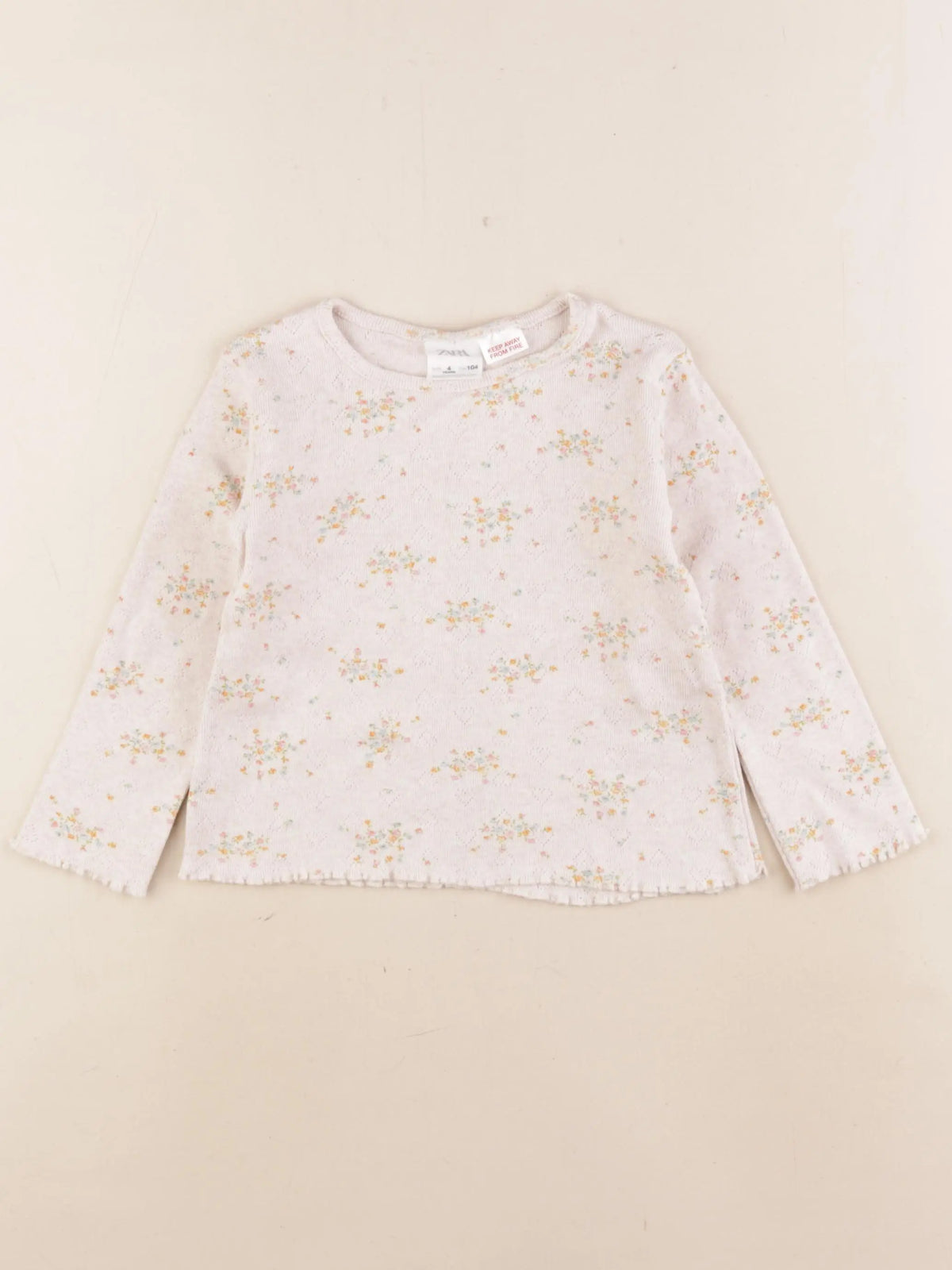 Zara - tee-shirt multicolore - 4 ans